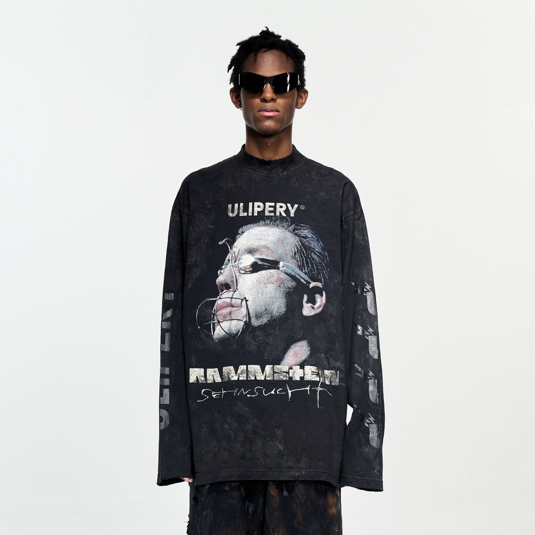 ULIPERY Rammstein Bound Gaze Long Sleeve Tee-L/S Tee-XS (1)-Free Shipping Leatheretro