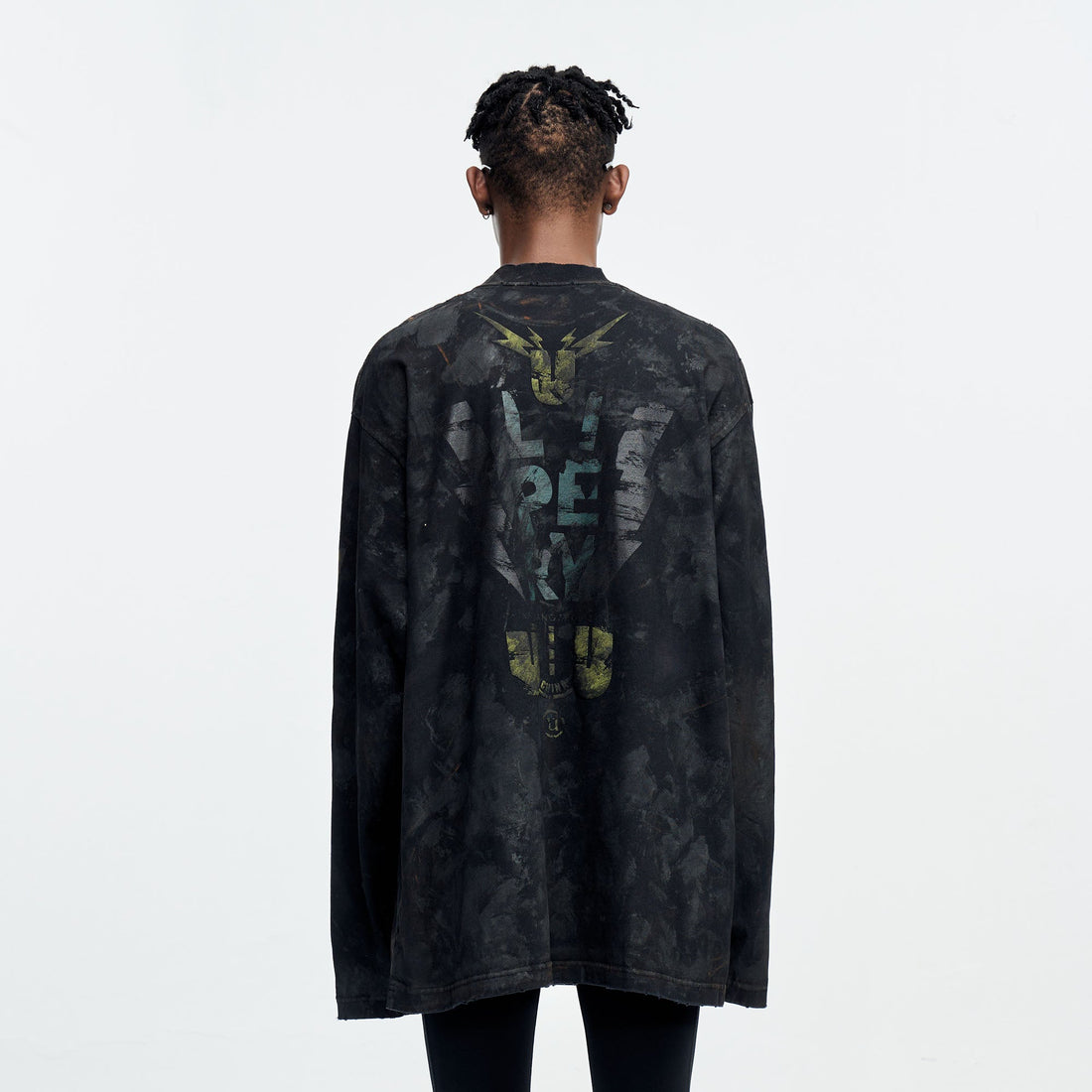 ULIPERY Rammstein Forehead Spike Long Sleeve Tee-L/S Tee-XS (1)-Free Shipping Leatheretro