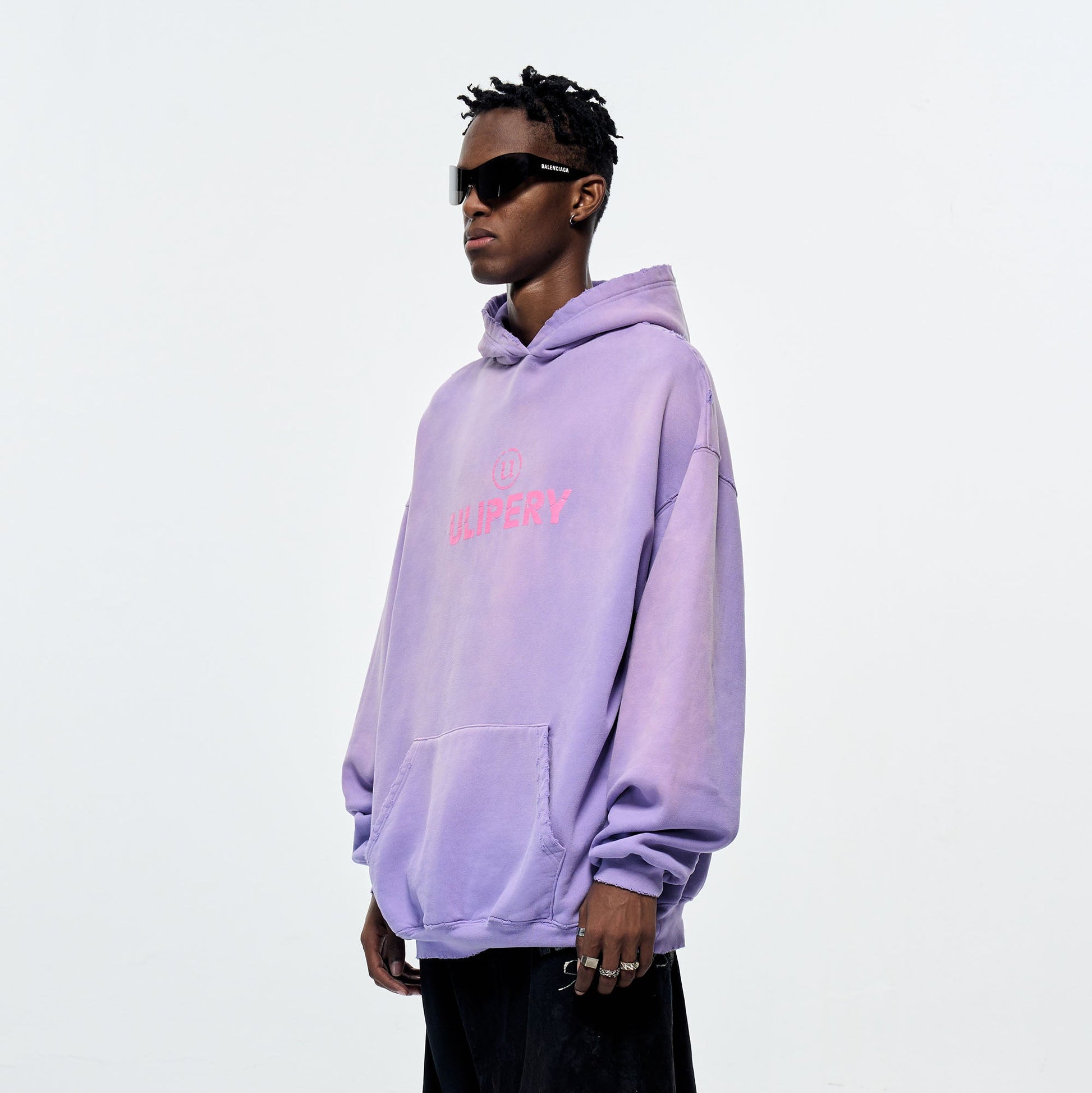 ULIPERY Distressed Gradient Oversized Hoodie Purple-Hoodie-XS (1)-Free Shipping Leatheretro