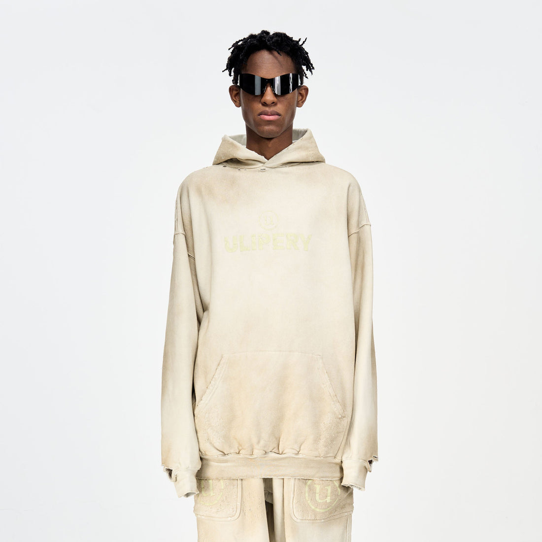 ULIPERY Dirty Fit Distressed Glow Oversized Hoodie-Hoodie-XS (1)-Free Shipping Leatheretro