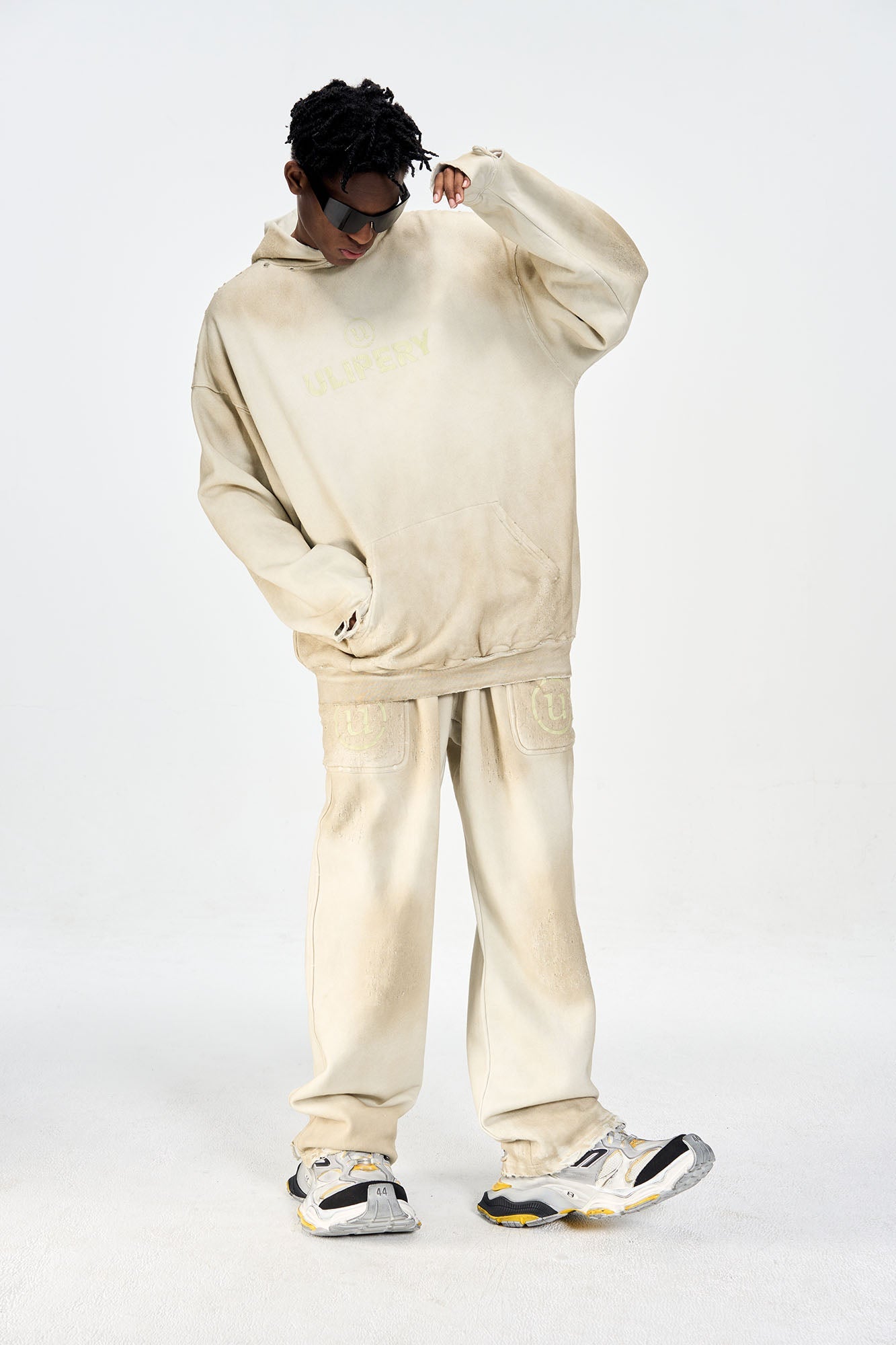 ULIPERY Dirty Fit Distressed Glow Oversized Hoodie-Hoodie-XS (1)-Free Shipping Leatheretro