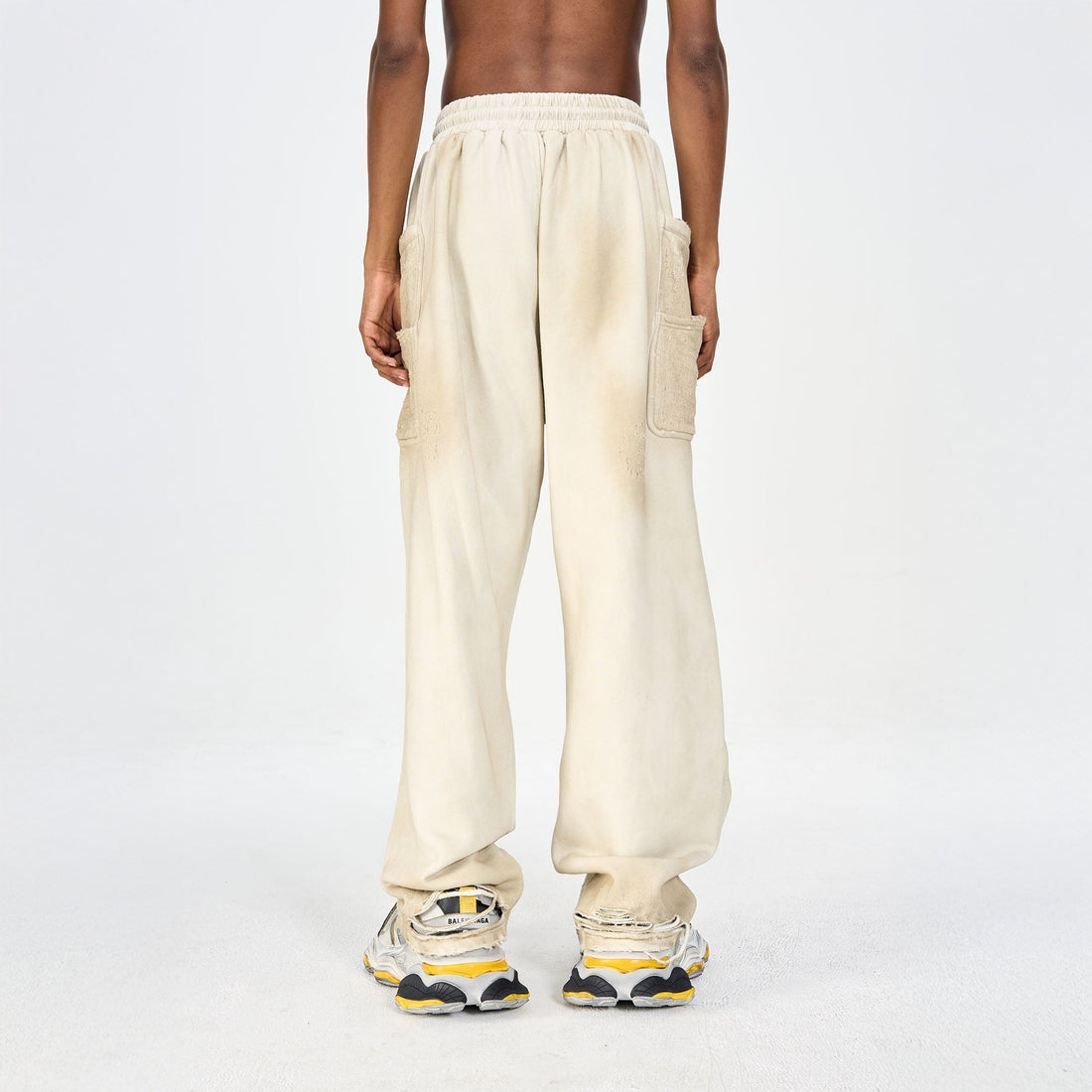 ULIPERY Dirty Fit Distressed Glow Sweatpants-Pants-XS (1)-Free Shipping Leatheretro