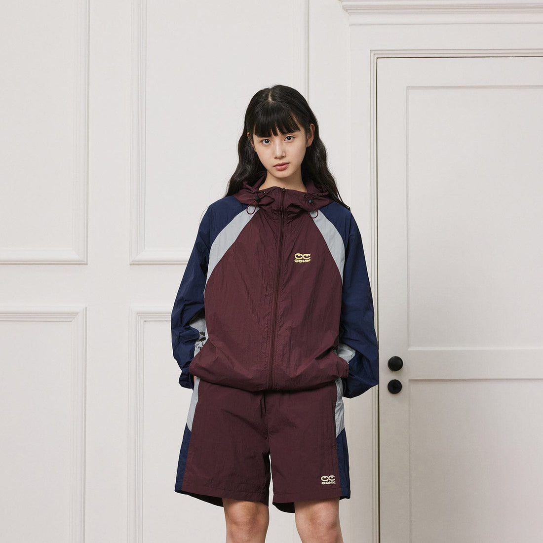 CONKLAB UPF50+ Contrasted UV Protection Jacket-Jacket-S-Red-Free Shipping Leatheretro