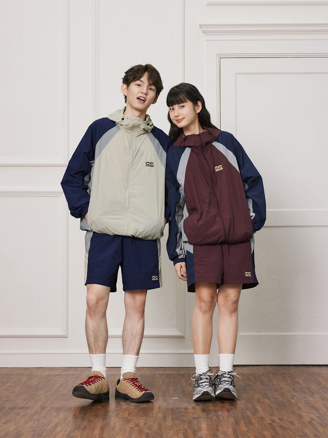 CONKLAB UPF50+ Contrasted UV Protection Jacket-Jacket-S-Red-Free Shipping Leatheretro