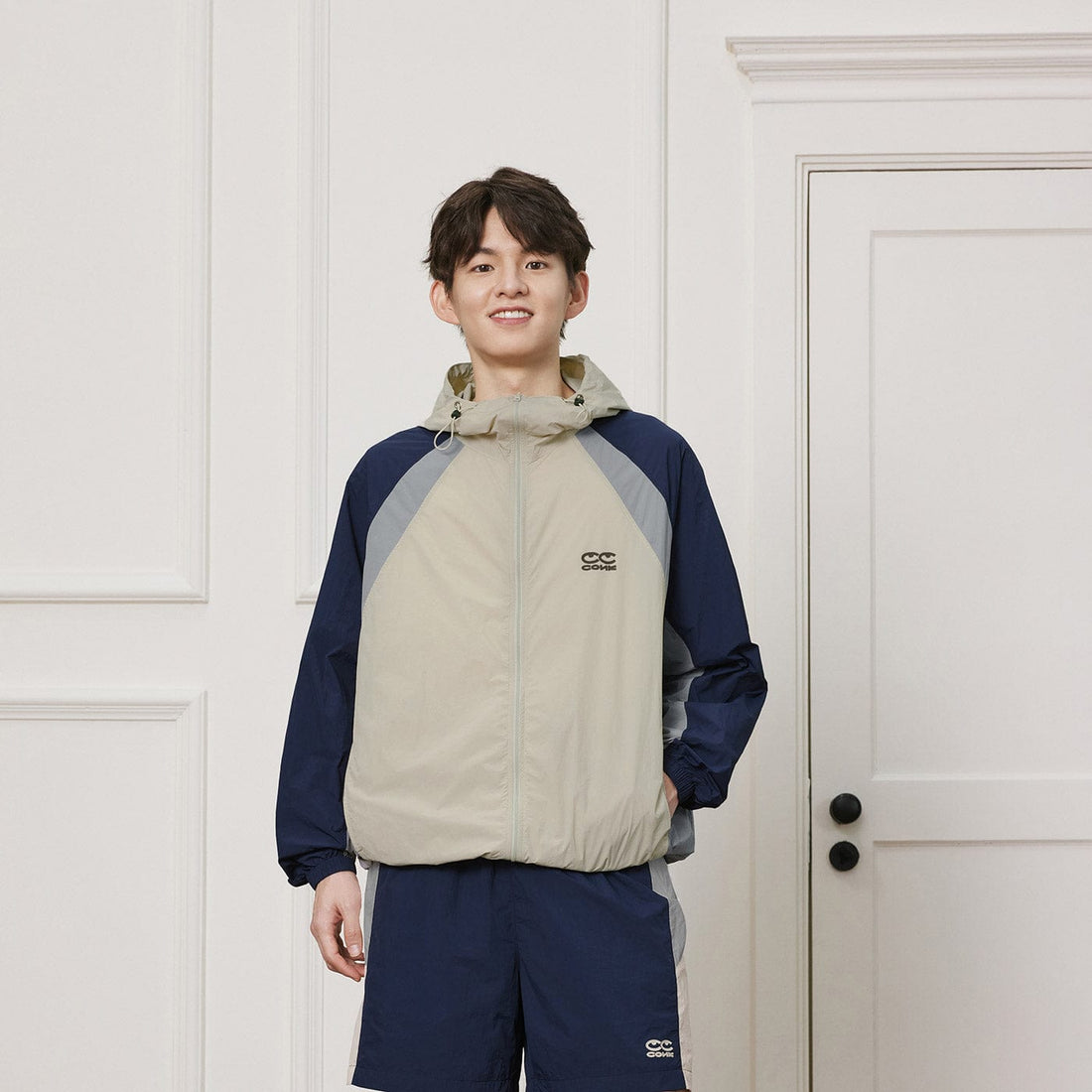 CONKLAB UPF50+ Contrasted UV Protection Jacket-Jacket-S-Red-Free Shipping Leatheretro