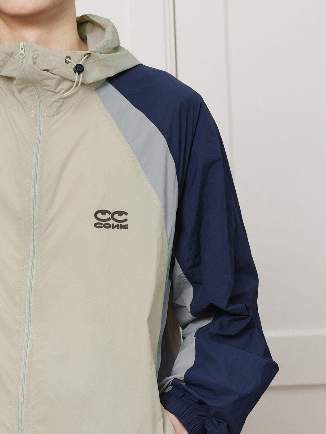 CONKLAB UPF50+ Contrasted UV Protection Jacket-Jacket-S-Red-Free Shipping Leatheretro