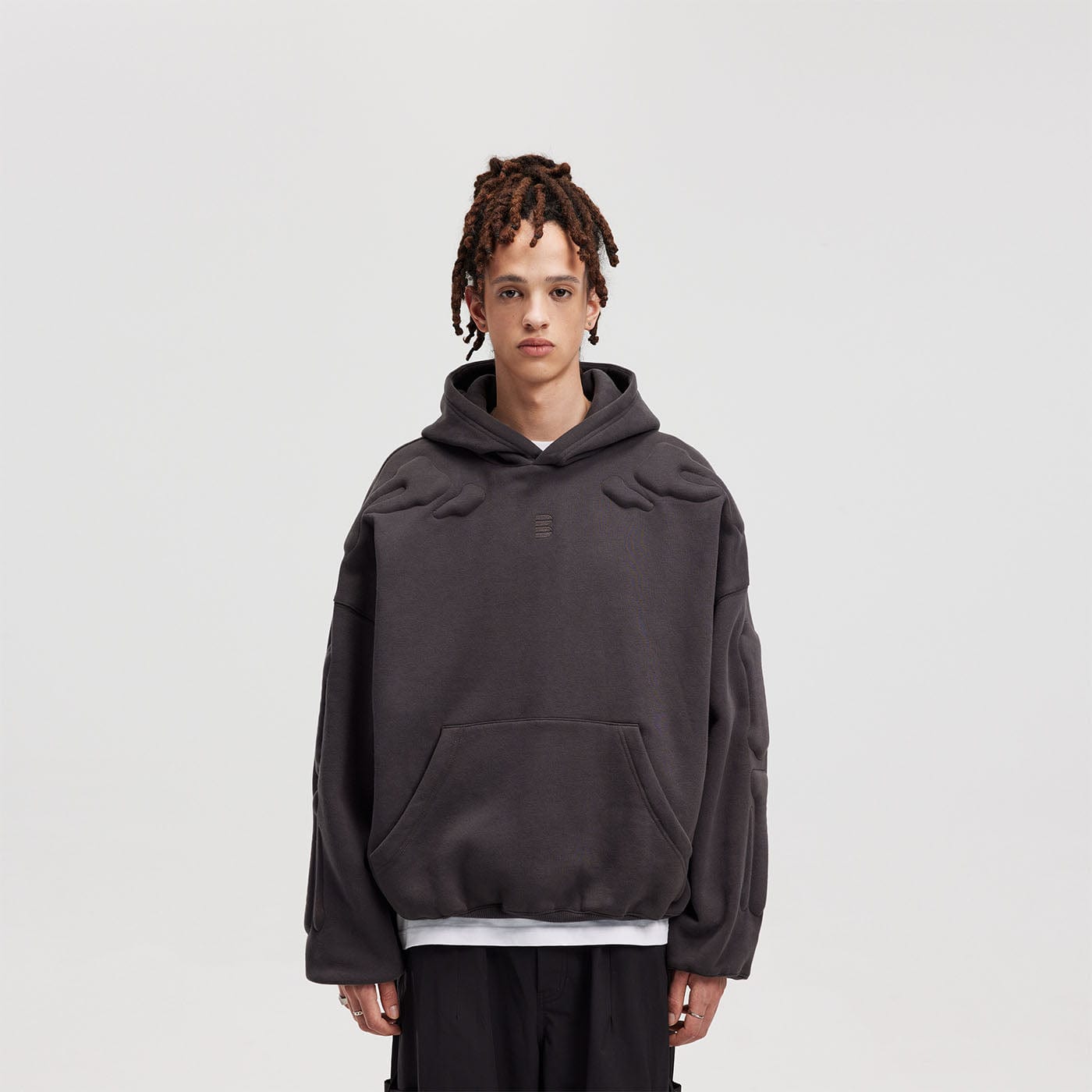 BONELESS 3D Bone Hoodie-Hoodie-S-Green-Free Shipping Leatheretro