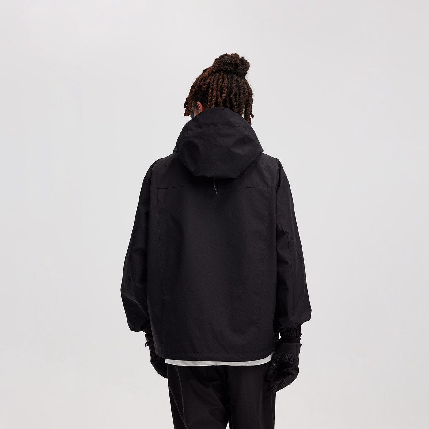 BONELESS Modern Splash-Proof Raglan Windbreaker-Jacket-S-Yellow-Free Shipping Leatheretro