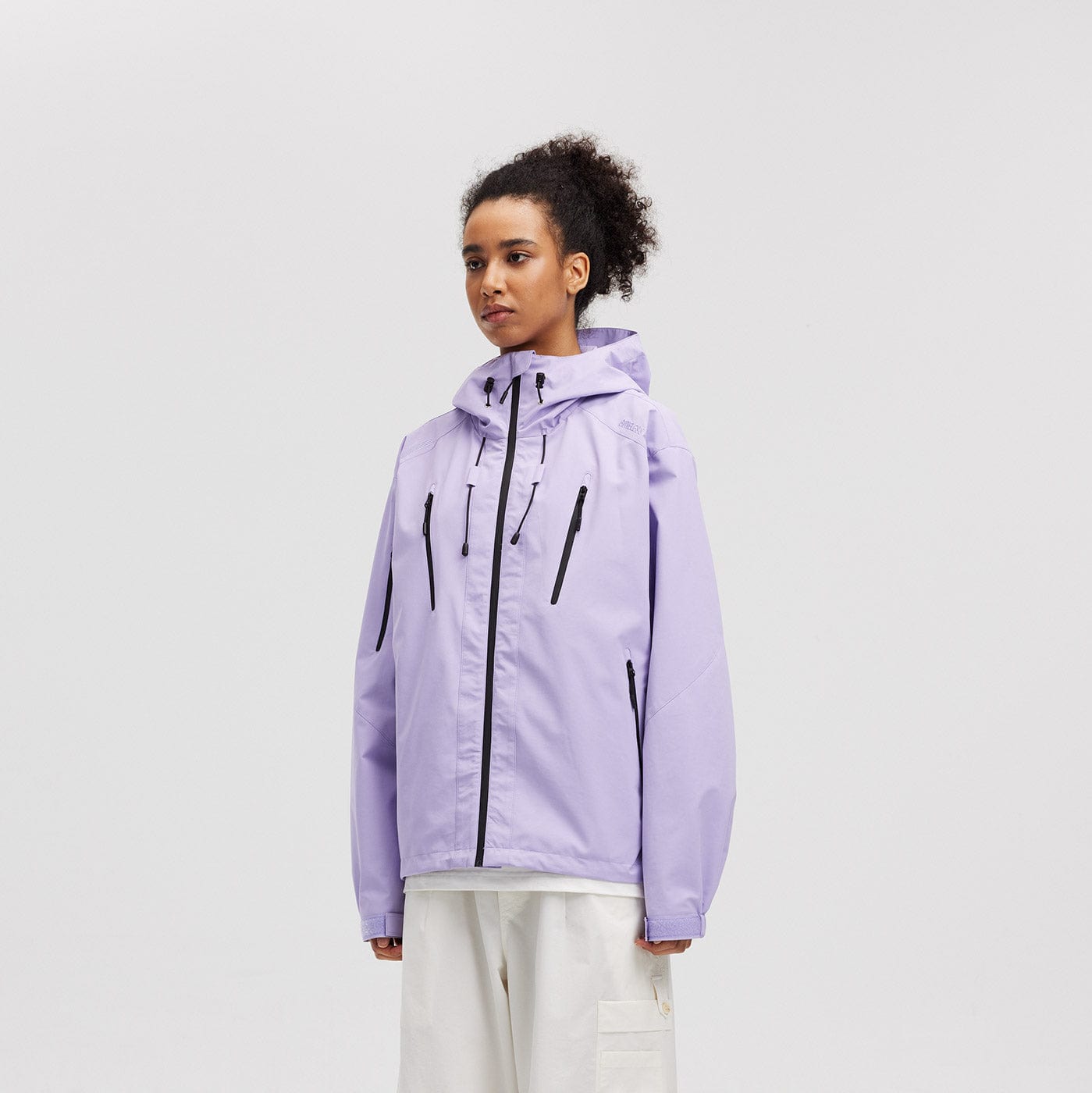 BONELESS Modern Splash-Proof Raglan Windbreaker-Jacket-S-Yellow-Free Shipping Leatheretro