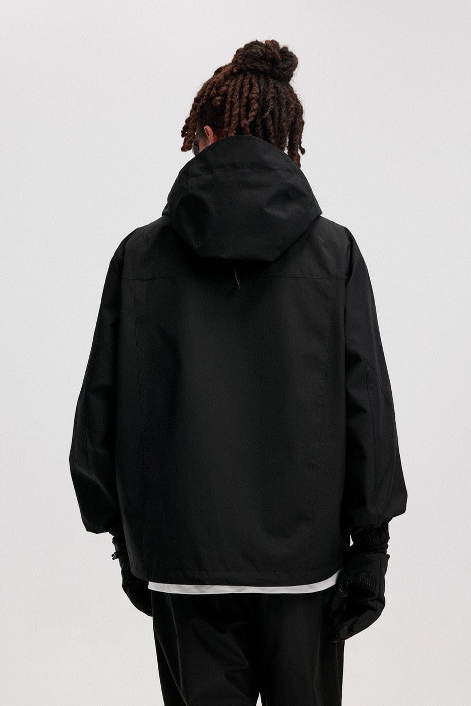 BONELESS Modern Splash-Proof Raglan Windbreaker-Jacket-S-Yellow-Free Shipping Leatheretro