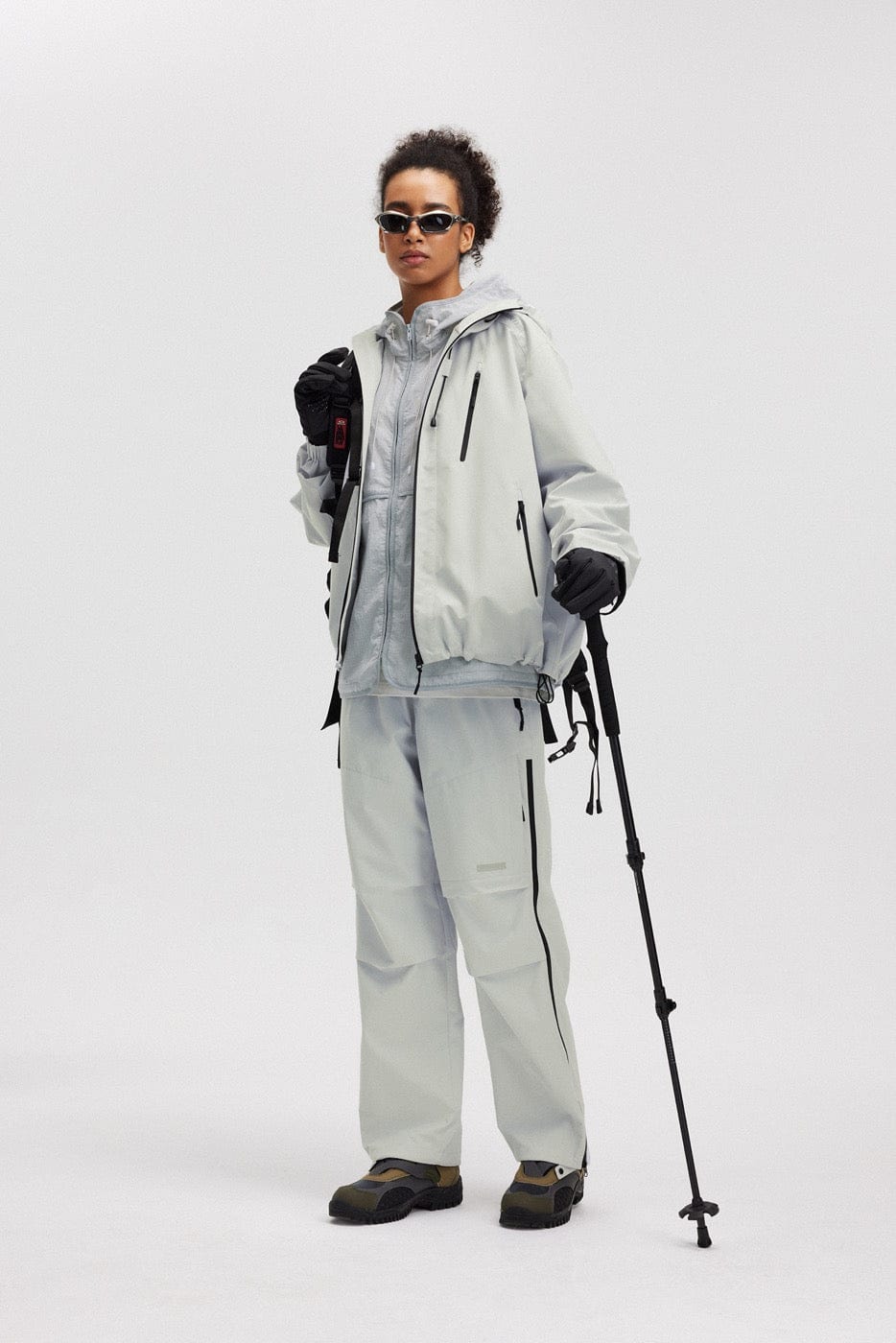 BONELESS Modern Splash-Proof Raglan Windbreaker-Jacket-S-Yellow-Free Shipping Leatheretro