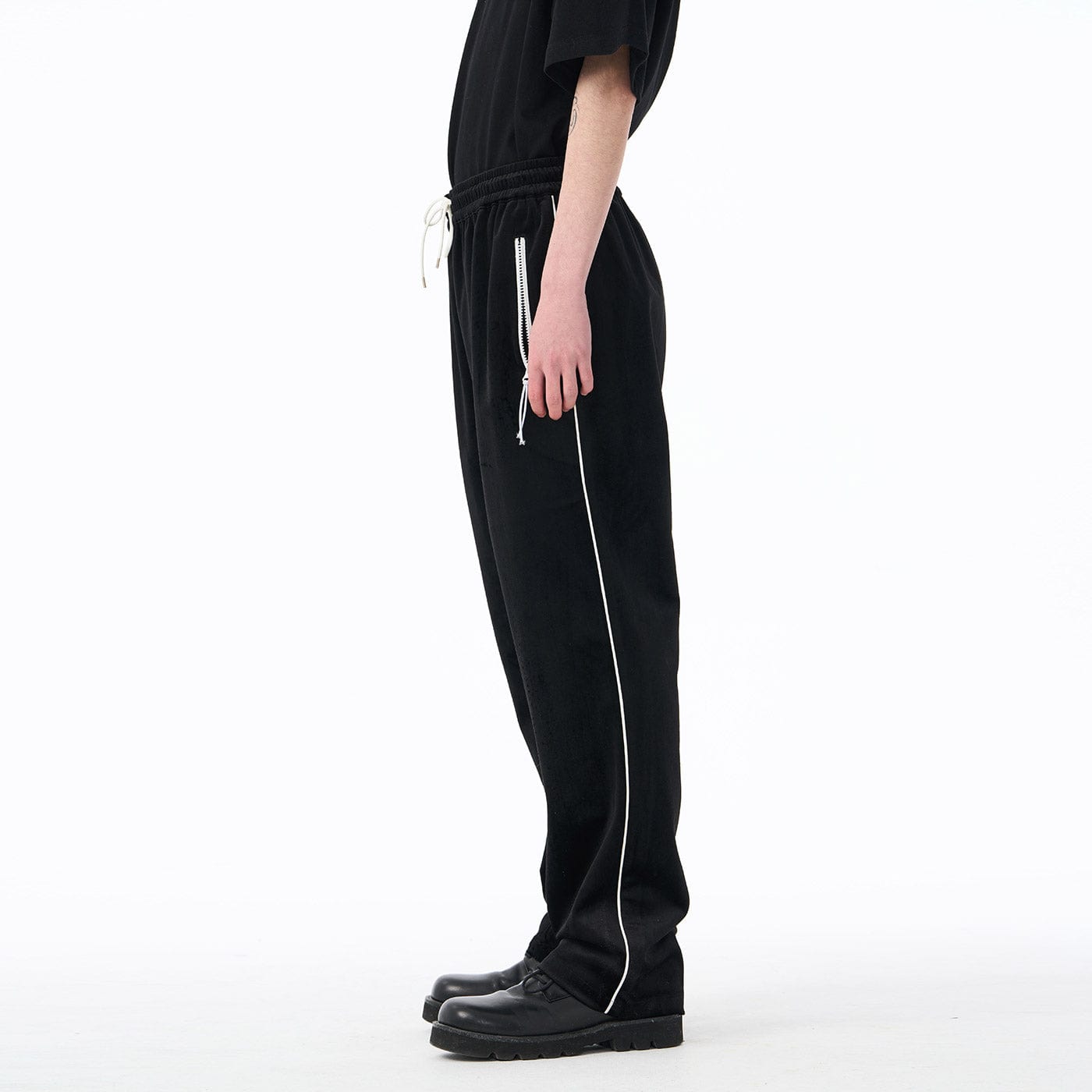 EPIC POETRY Velour Straight Pants-Pants-S-Free Shipping Leatheretro