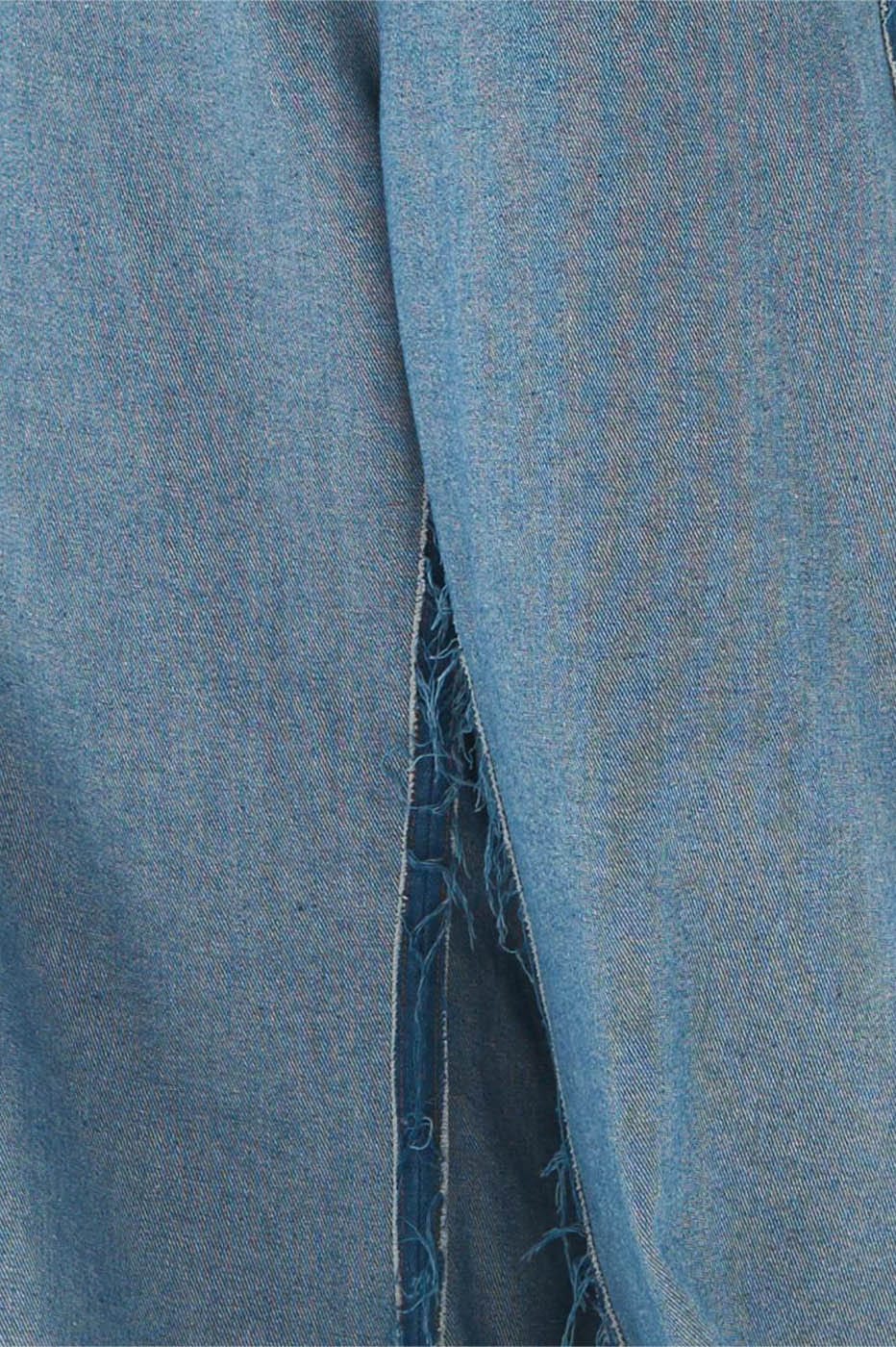 RELABEL Inside-Out Spliced Frayed Baggy Jeans-Jeans-S-Free Shipping Leatheretro