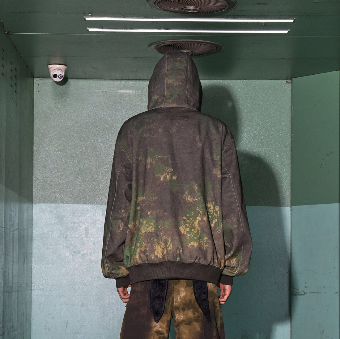 DND4DES Camouflage Graffiti Zip-Up Jacket-Jacket-S-Free Shipping Leatheretro