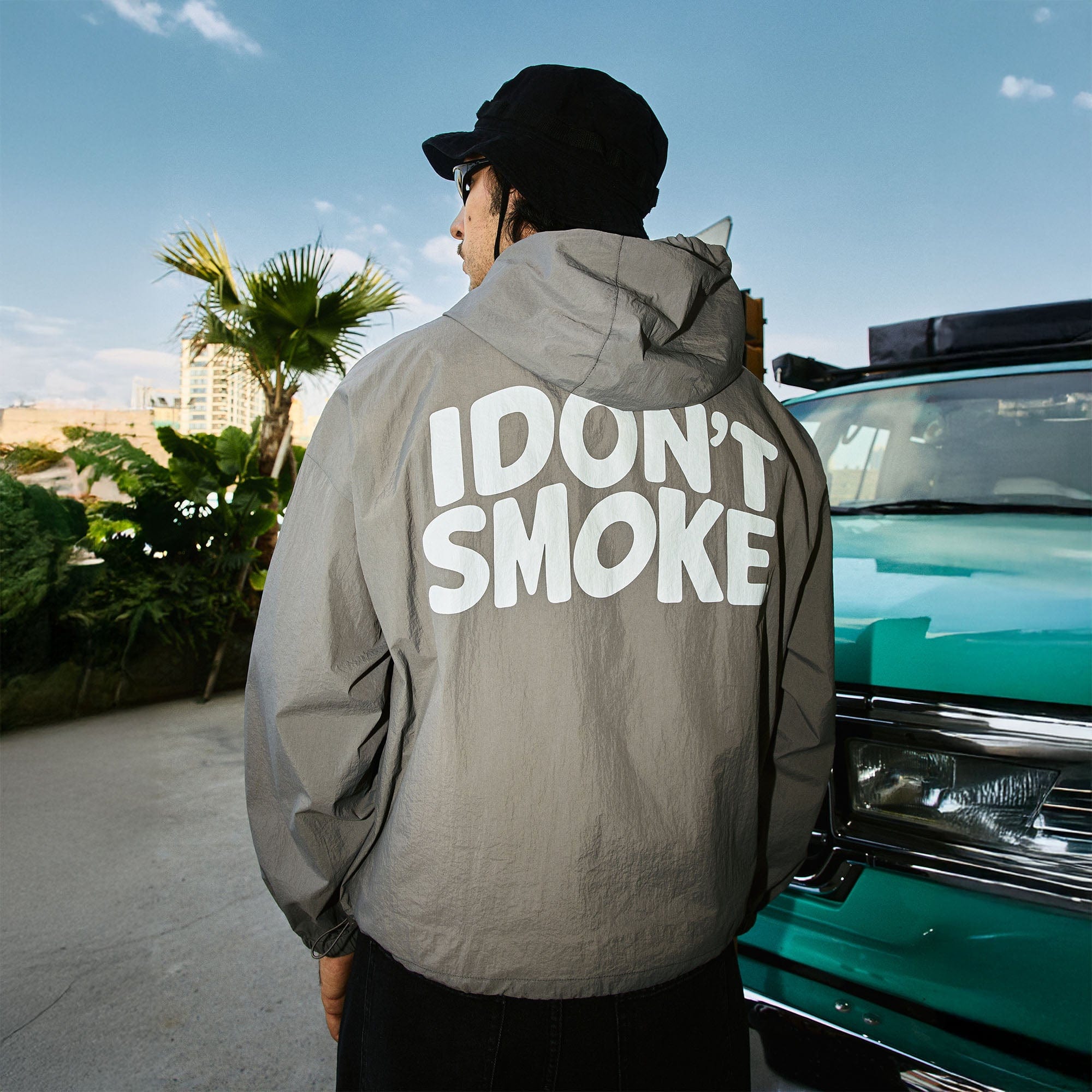 DONSMOKE Essential Lightweight Hooded UV Protection Jacket-Jacket-S-Gray-Free Shipping Leatheretro