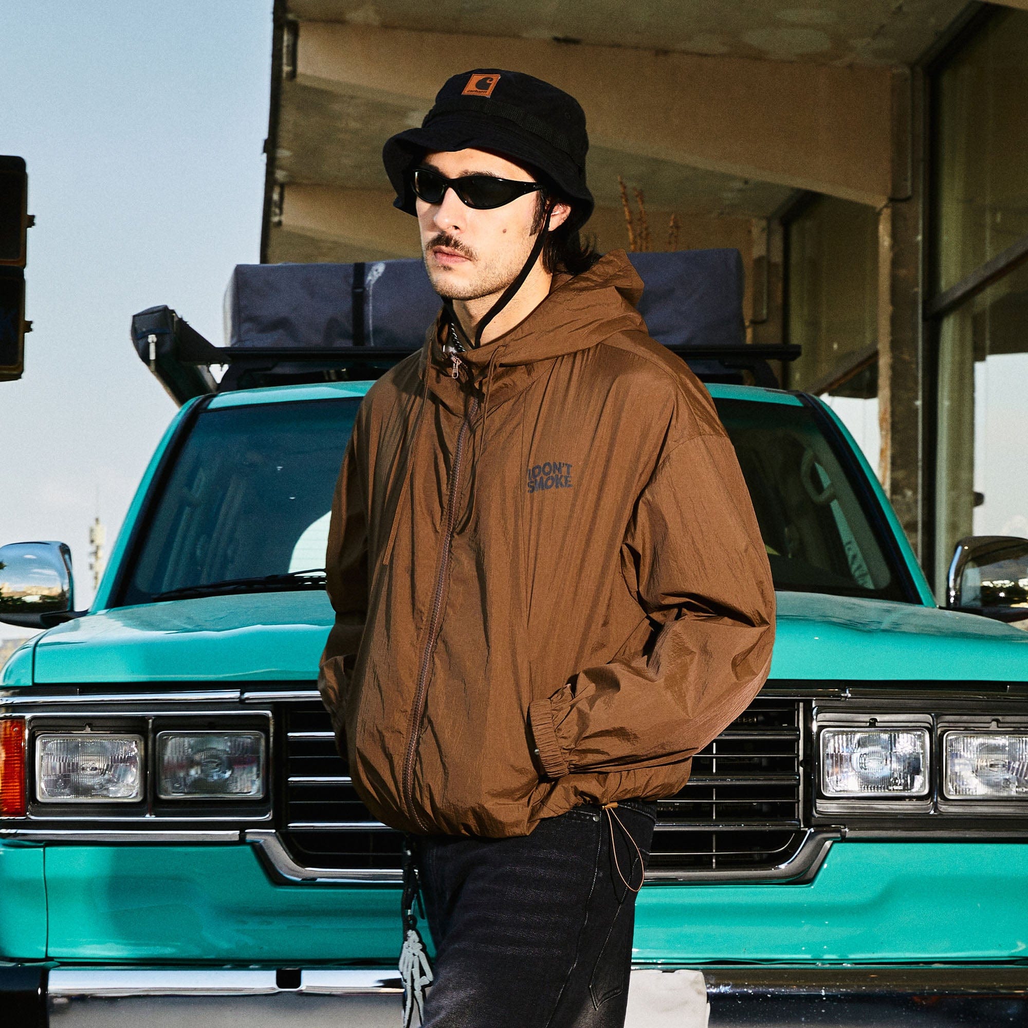 DONSMOKE Essential Lightweight Hooded UV Protection Jacket-Jacket-S-Brown-Free Shipping Leatheretro