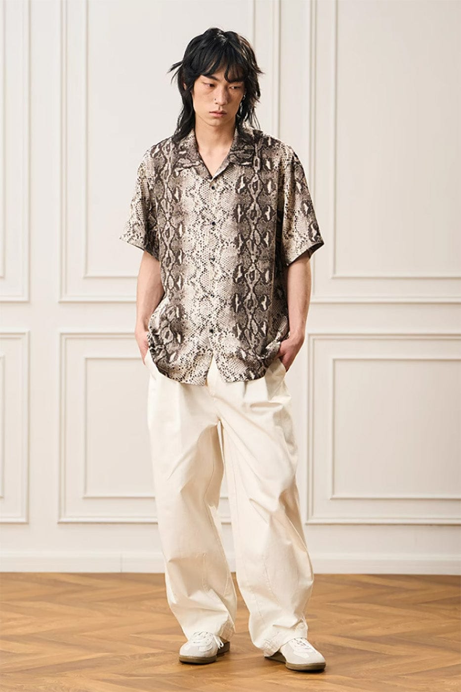 EPIC POETRY Dark Serpentine Half Shirt-Half shirt-S-Free Shipping Leatheretro