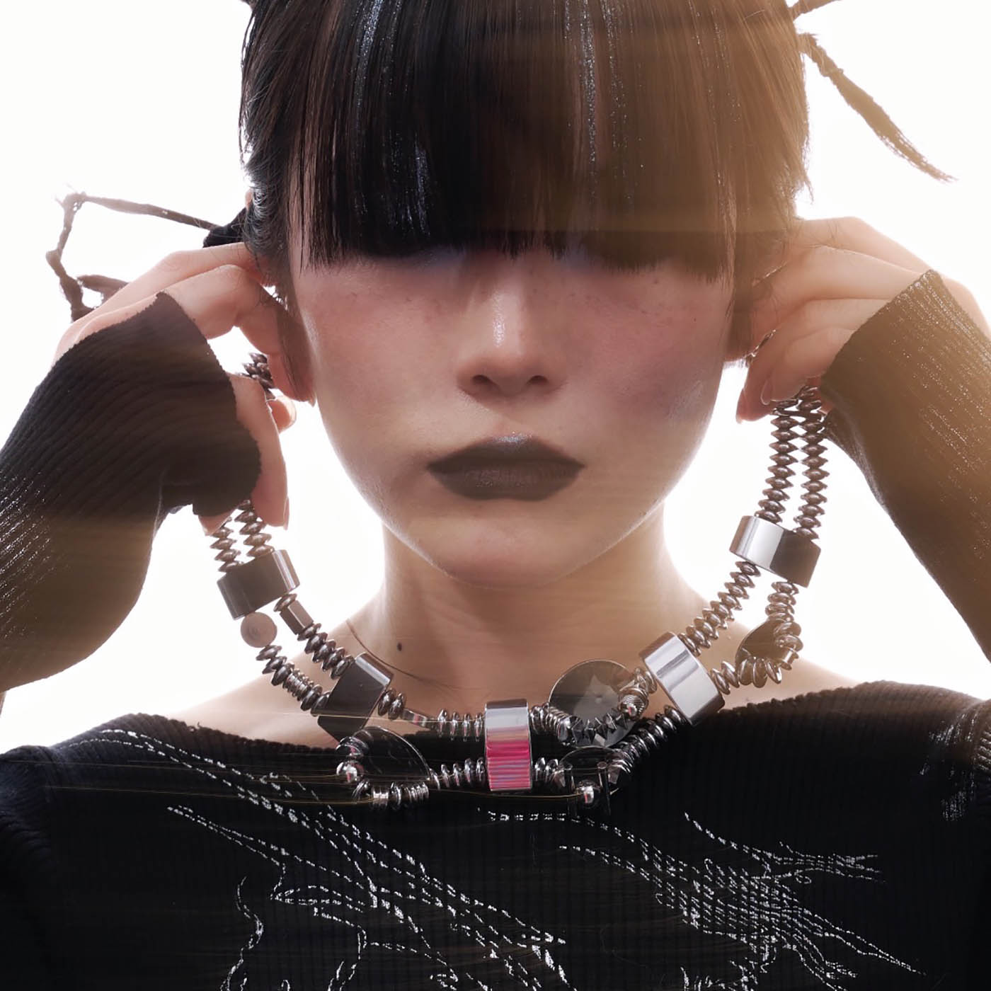 ILLUSORY Mechanical Double-Strand Necklace-Necklace-Standard (15.7 INCHES - 18.9 INCHES)-Free Shipping Leatheretro