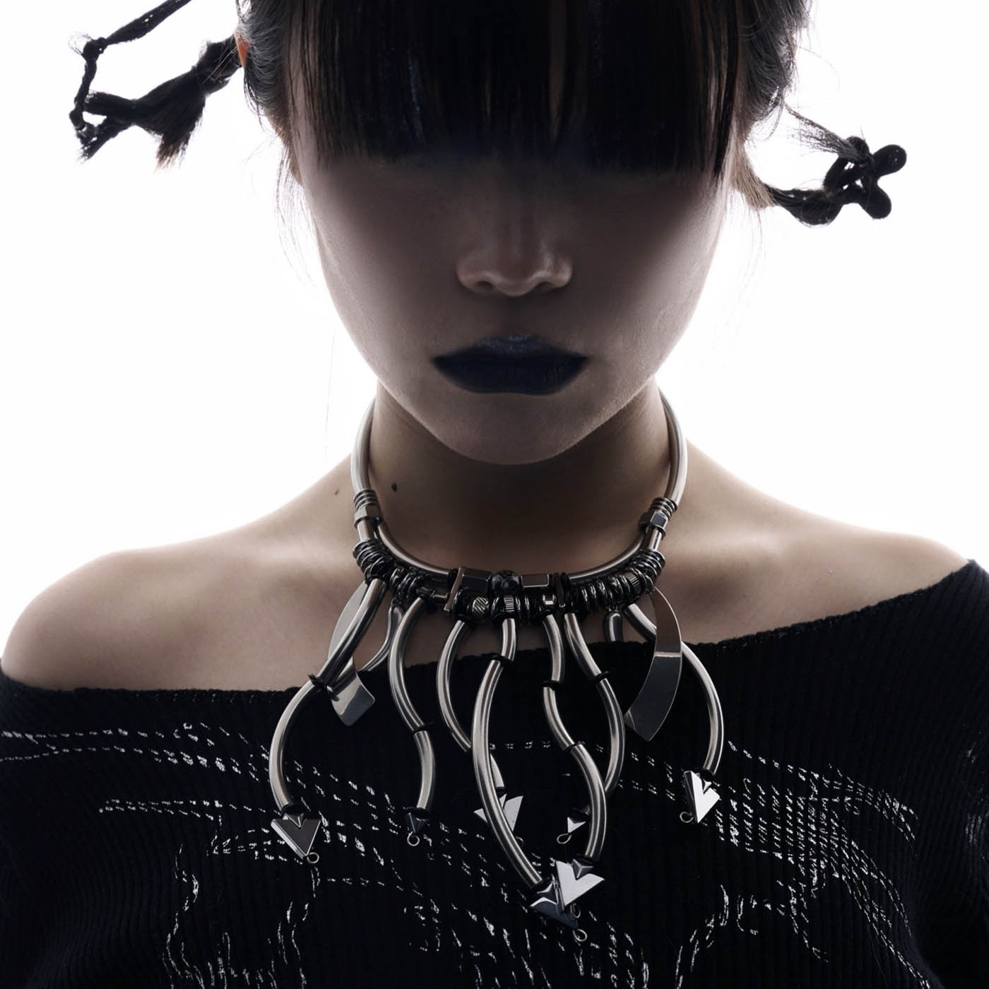 ILLUSORY Mechanical Multi-Arrow Necklace-Necklace-Standard (15 INCHES - 17.7 INCHES)-Free Shipping Leatheretro