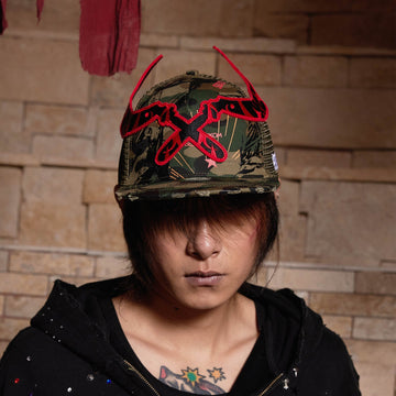 DND4DES Sickle Distressed Camo Baseball Cap-Hat, Cap, Beanie-One Size-Free Shipping Leatheretro