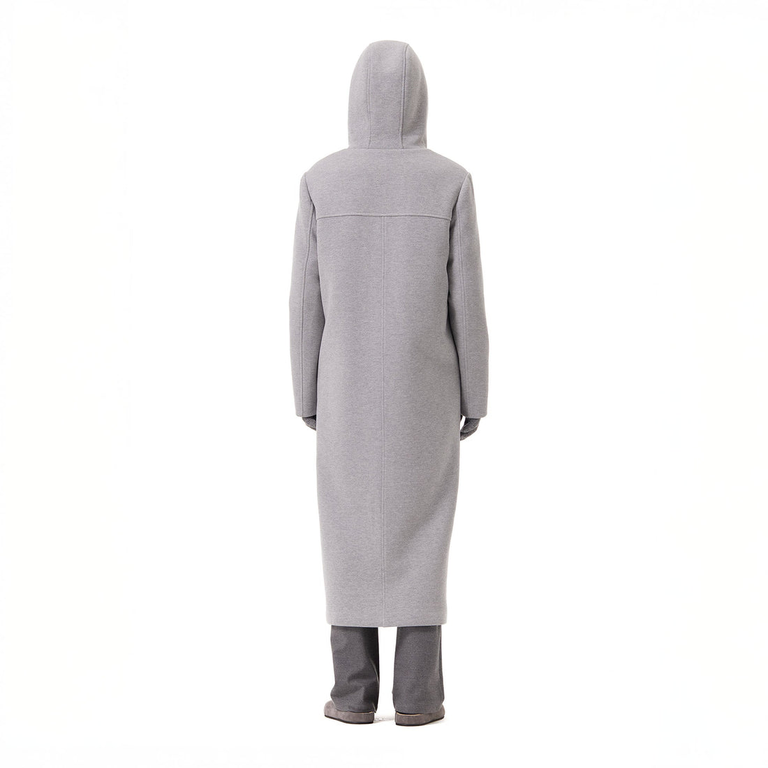 OUYANG WENJUN Essential Sherpa Hood Longline Coat-Jacket-M-Free Shipping Leatheretro