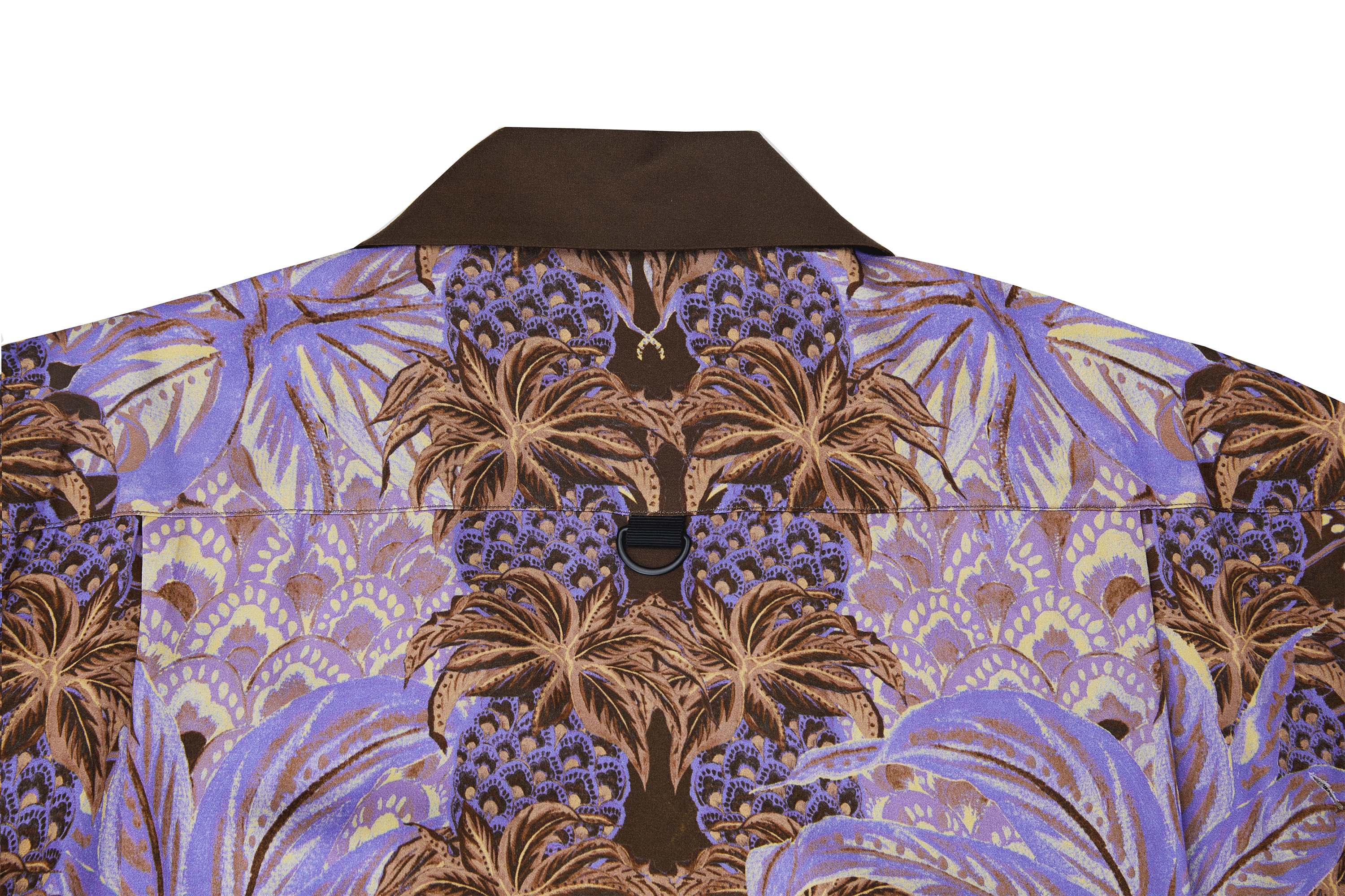 MASH UP ASIA Hawaiian Pineapple Graphic Half Shirt Purple-Half shirt-S-Free Shipping Leatheretro