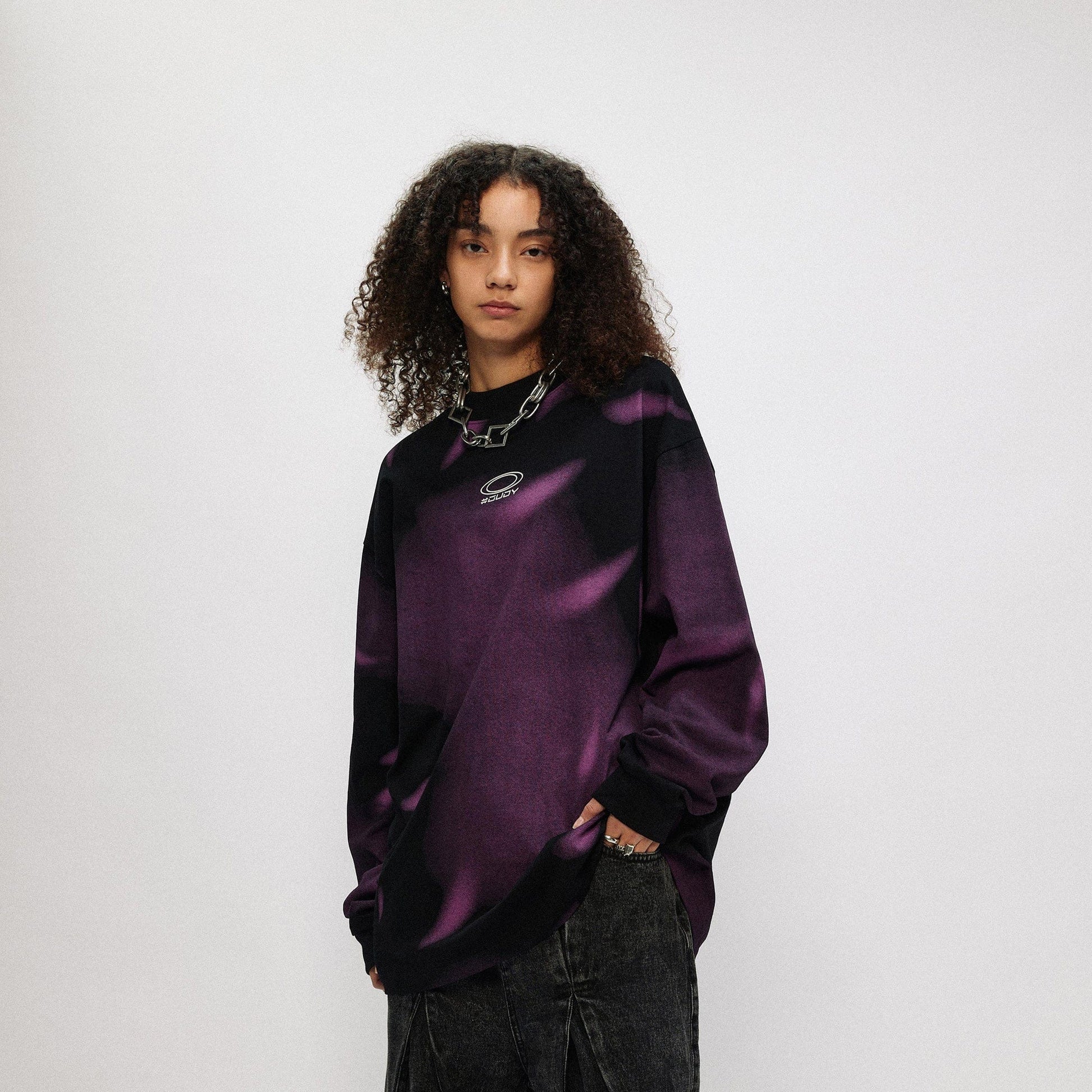 OVDY Midnight Storm LOGO L/S Tee-L/S Tee-S-Free Shipping Leatheretro