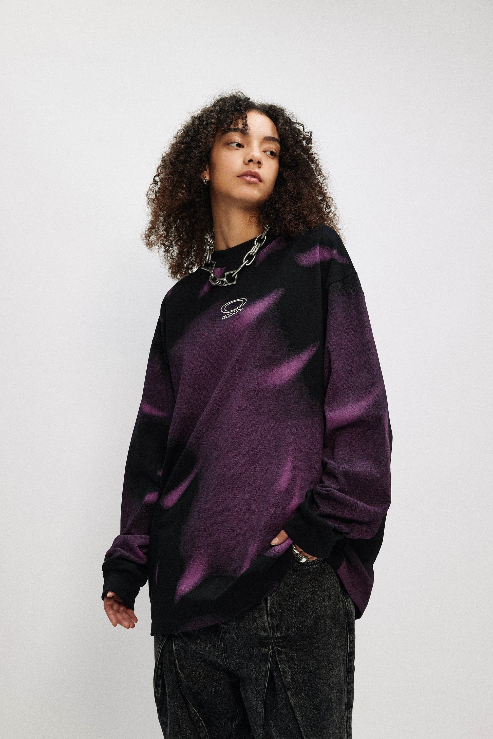 OVDY Midnight Storm LOGO L/S Tee-L/S Tee-S-Free Shipping Leatheretro