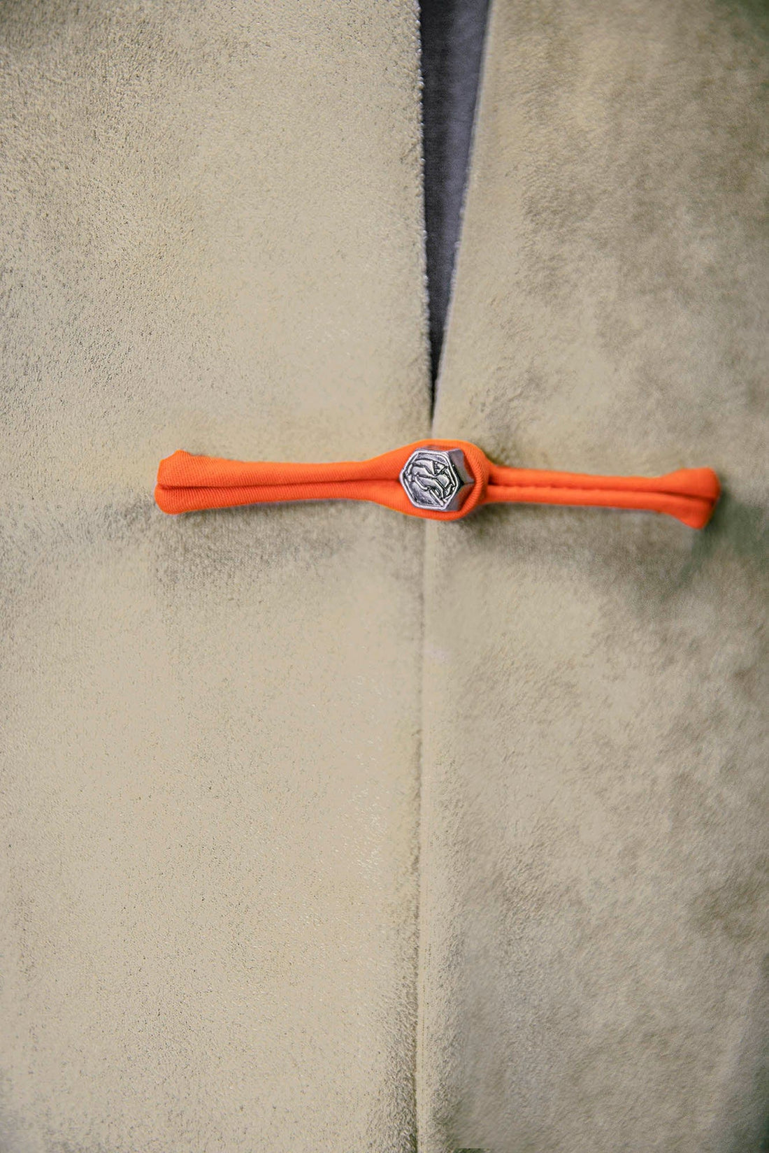 XIPHEVIL Deconstructed Utility Faux Suede Daoist Robe Sand-L/S Tee-XS-Free Shipping Leatheretro