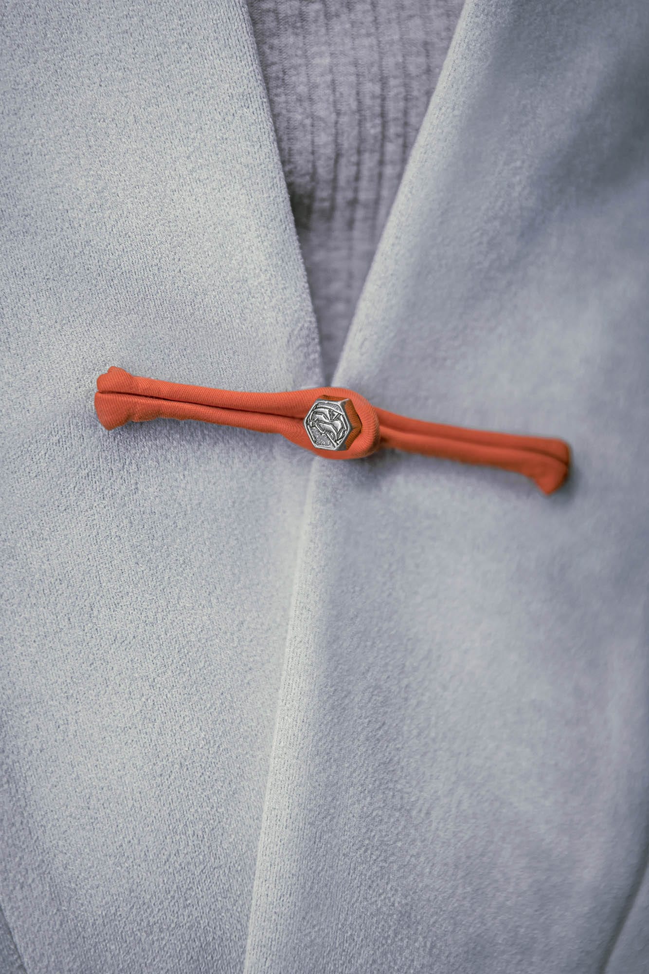 XIPHEVIL Deconstructed Utility Faux Suede Daoist Robe White-L/S Tee-XS-Free Shipping Leatheretro