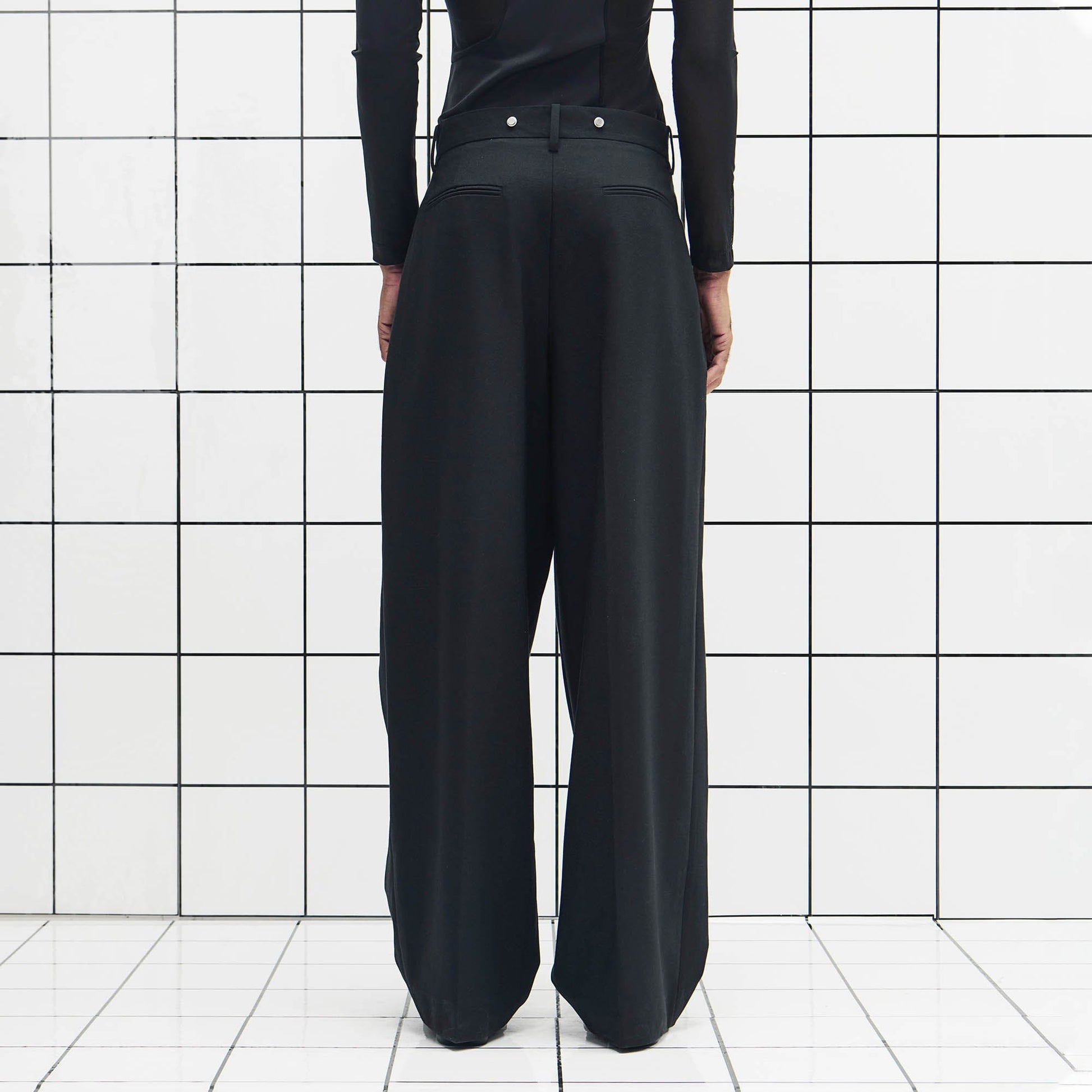 455EMBLE Detachable Frayed Waistband Washed Jeans-Jeans-M-Free Shipping Leatheretro