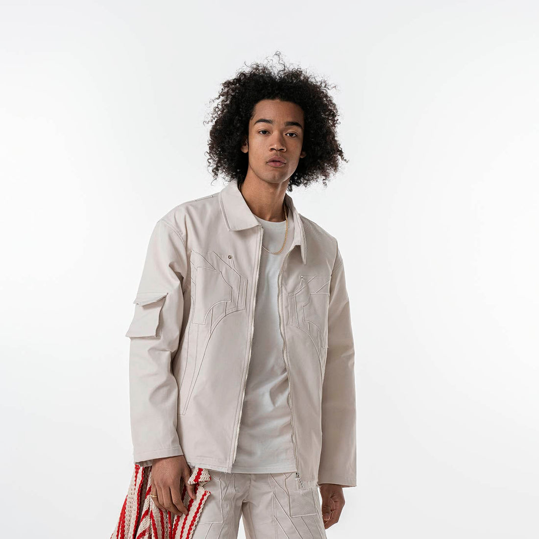 REDH Expressway Utility Patchwork Jacket-Jacket-M-Free Shipping Leatheretro