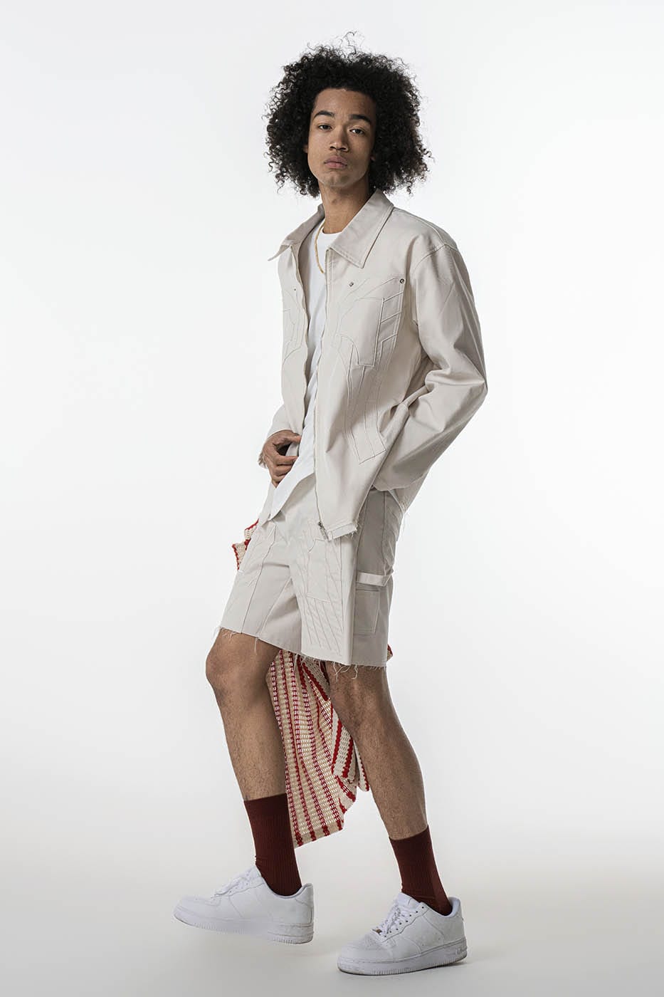 REDH Expressway Utility Patchwork Jacket-Jacket-M-Free Shipping Leatheretro