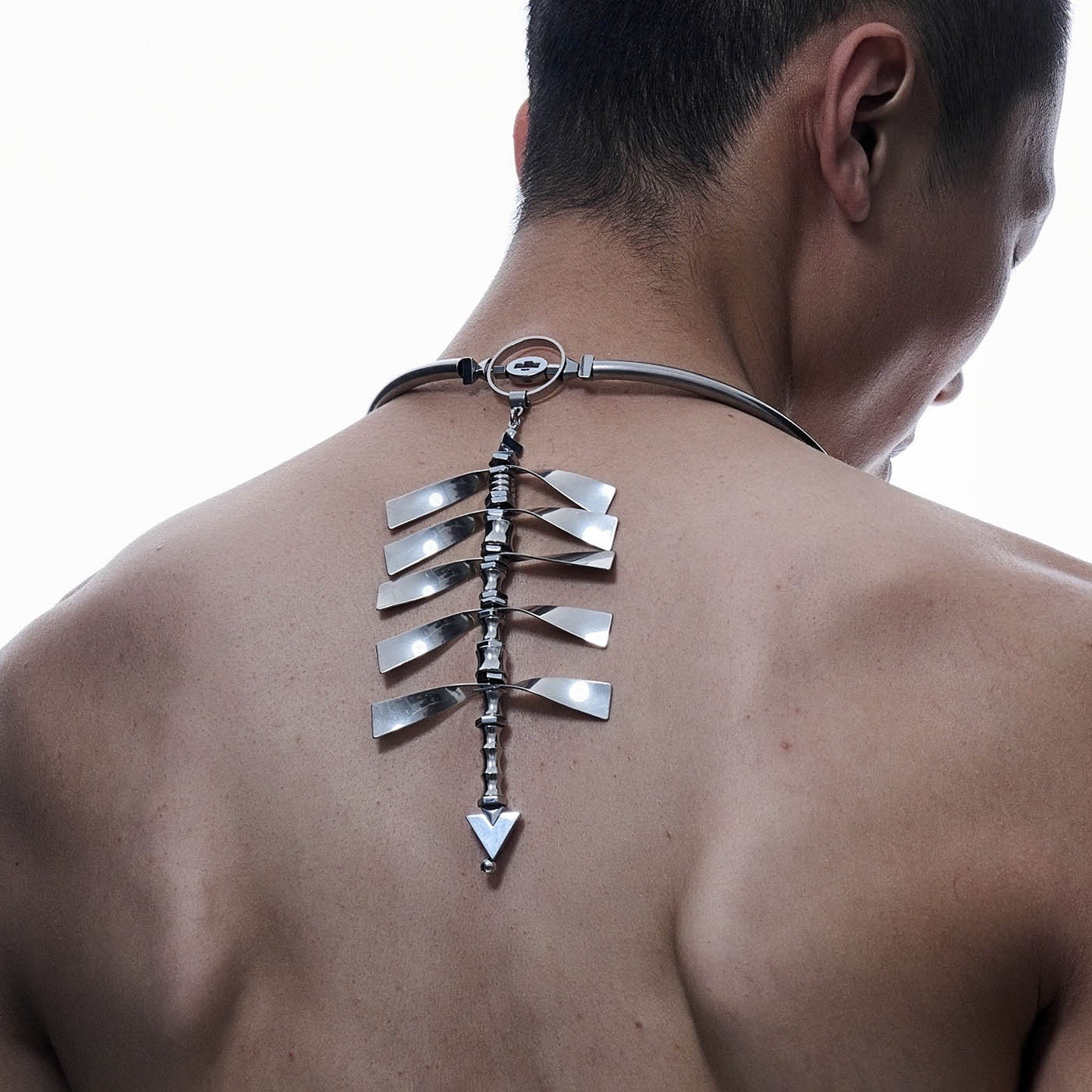 ILLUSORY Spine Necklace-Necklace-One Size-Free Shipping Leatheretro