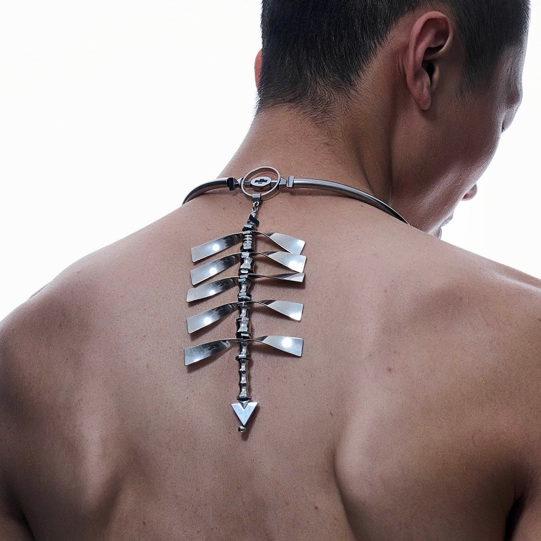 ILLUSORY Spine Necklace-Necklace-One Size-Free Shipping Leatheretro