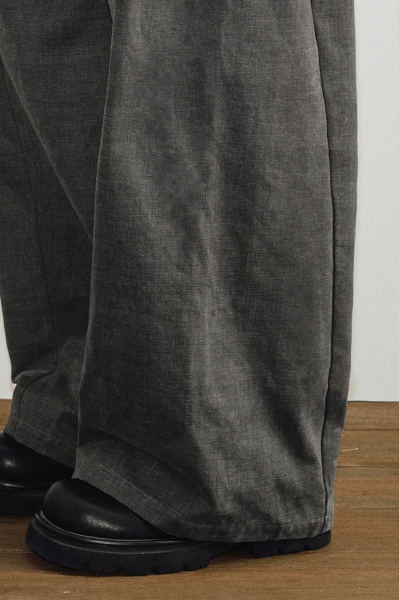 KREATE Pleated Multi-Pocket Baggy Pants-Pants-S-Grey-Free Shipping Leatheretro