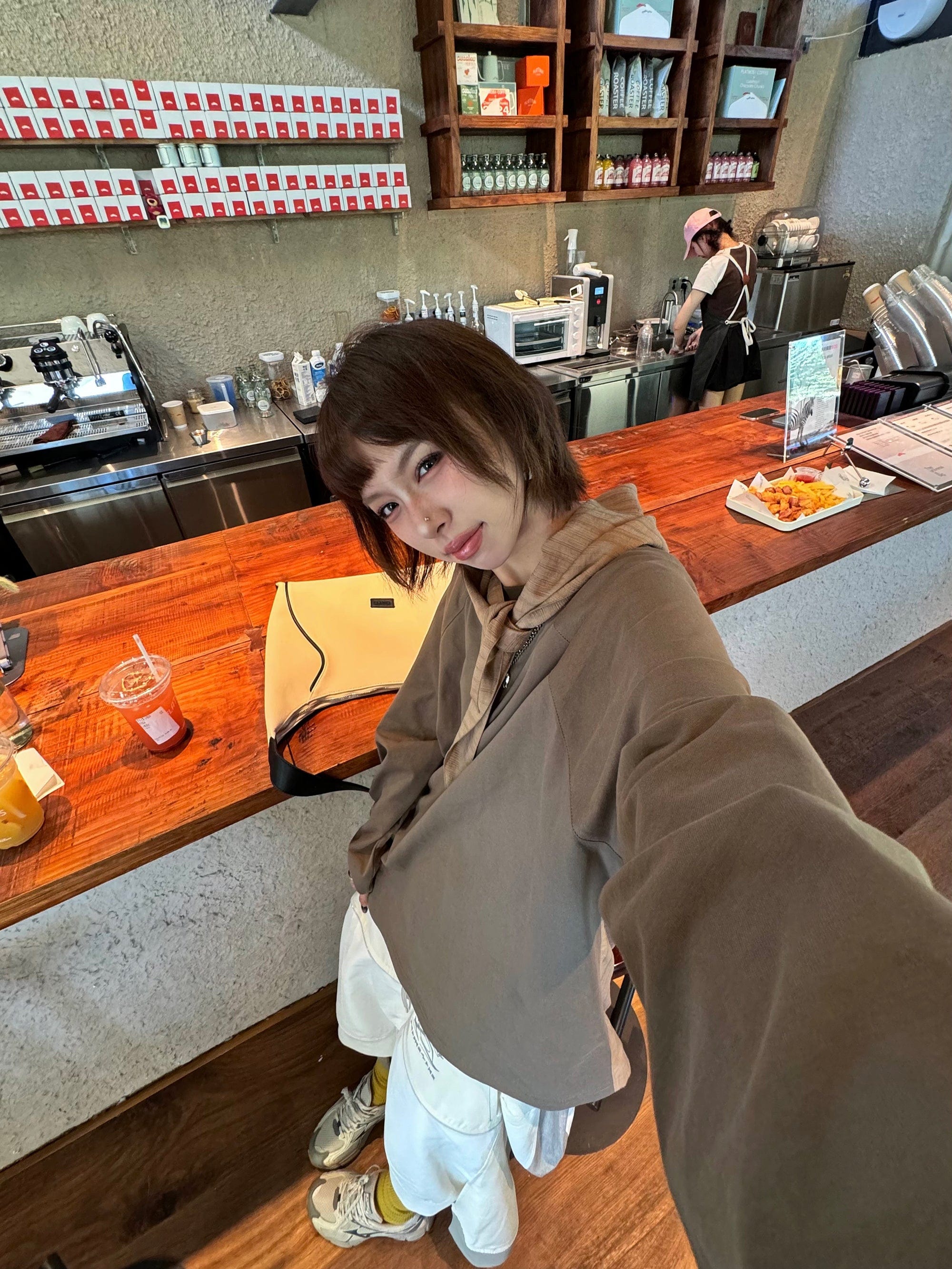 RELABEL Deconstructed Scarf Long-Sleeve Tee-L/S Tee-XS-Yellow-Free Shipping Leatheretro