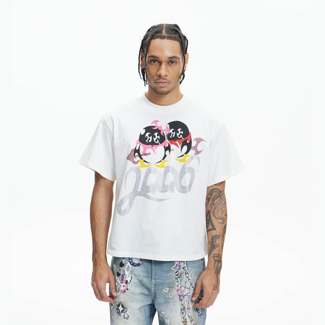 DND4DES Abstract Penguin 2006 Diamond T-Shirt-T Shirt-S-Free Shipping Leatheretro