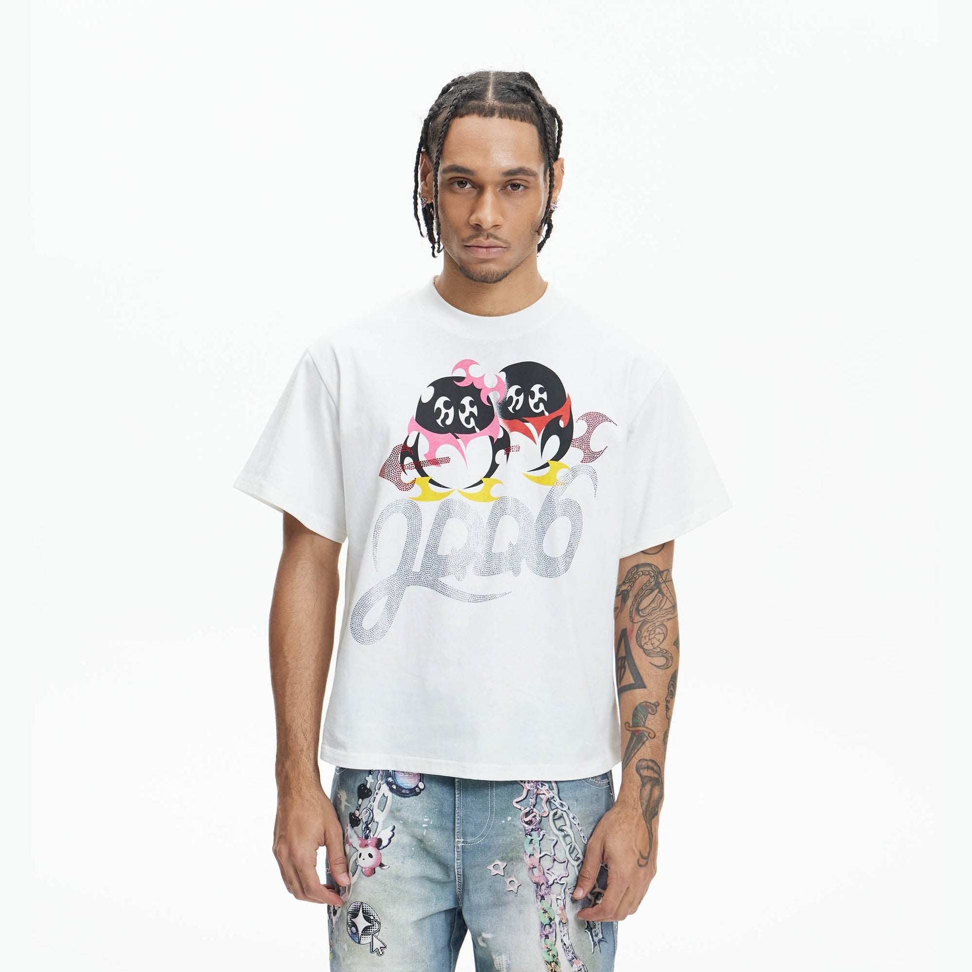 DND4DES Abstract Penguin 2006 Diamond T-Shirt-T Shirt-S-Free Shipping Leatheretro