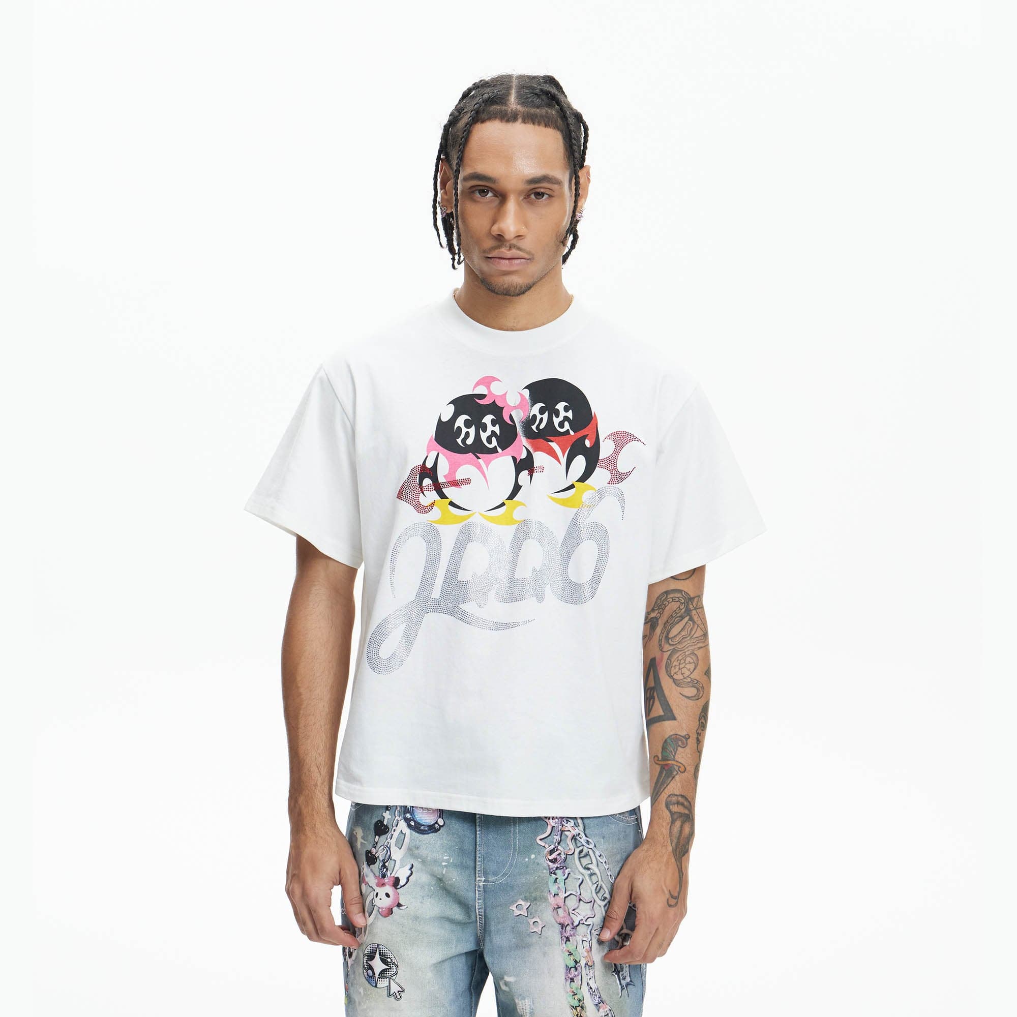 DND4DES Abstract Penguin 2006 Diamond T-Shirt-T Shirt-S-Free Shipping Leatheretro