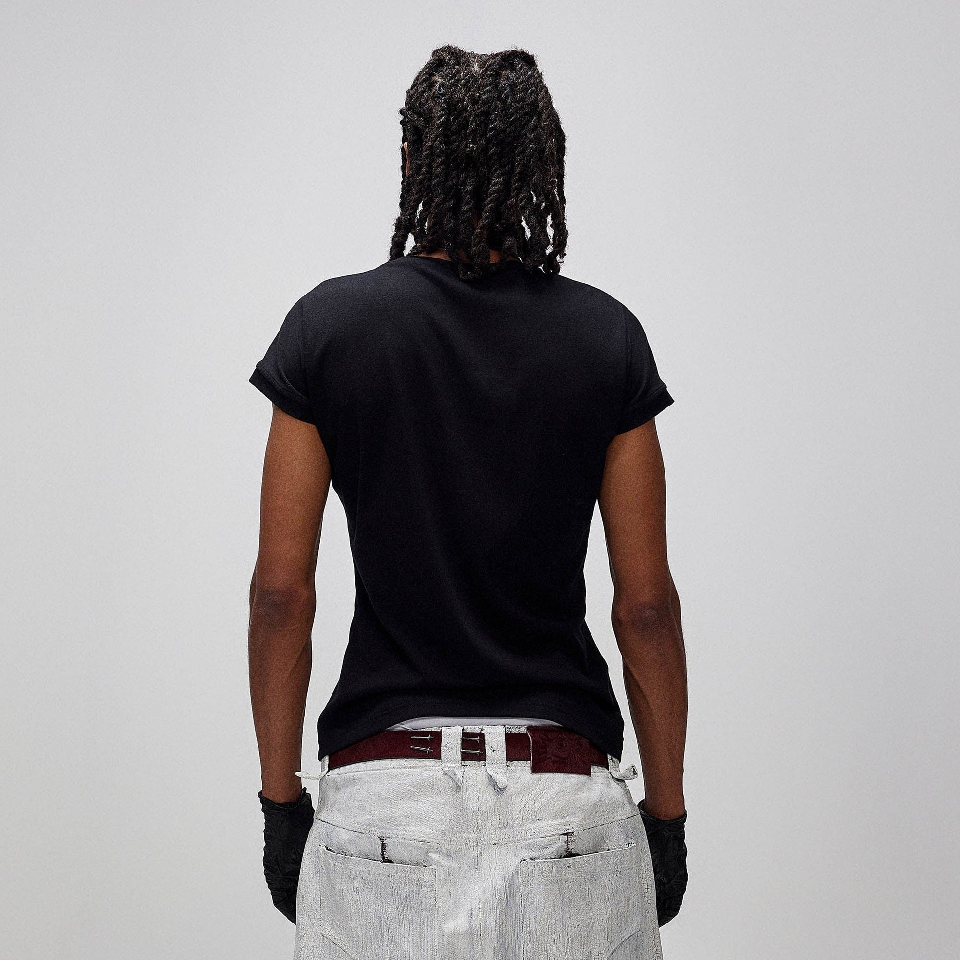 FLYERRER Distorted Lettering Graphic T-Shirt-T Shirt-XS-Free Shipping Leatheretro