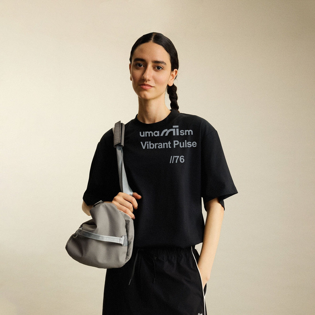 UMAMIISM Contrast Slogan Cooling T-Shirt-T Shirt-XS-Free Shipping Leatheretro