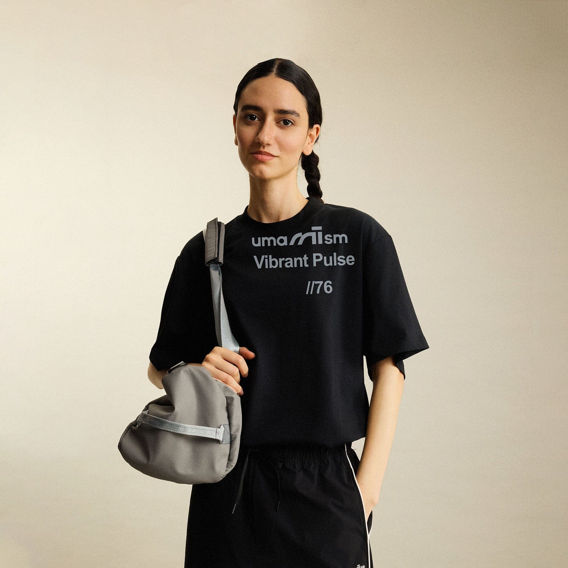 UMAMIISM Contrast Slogan Cooling T-Shirt-T Shirt-XS-Free Shipping Leatheretro