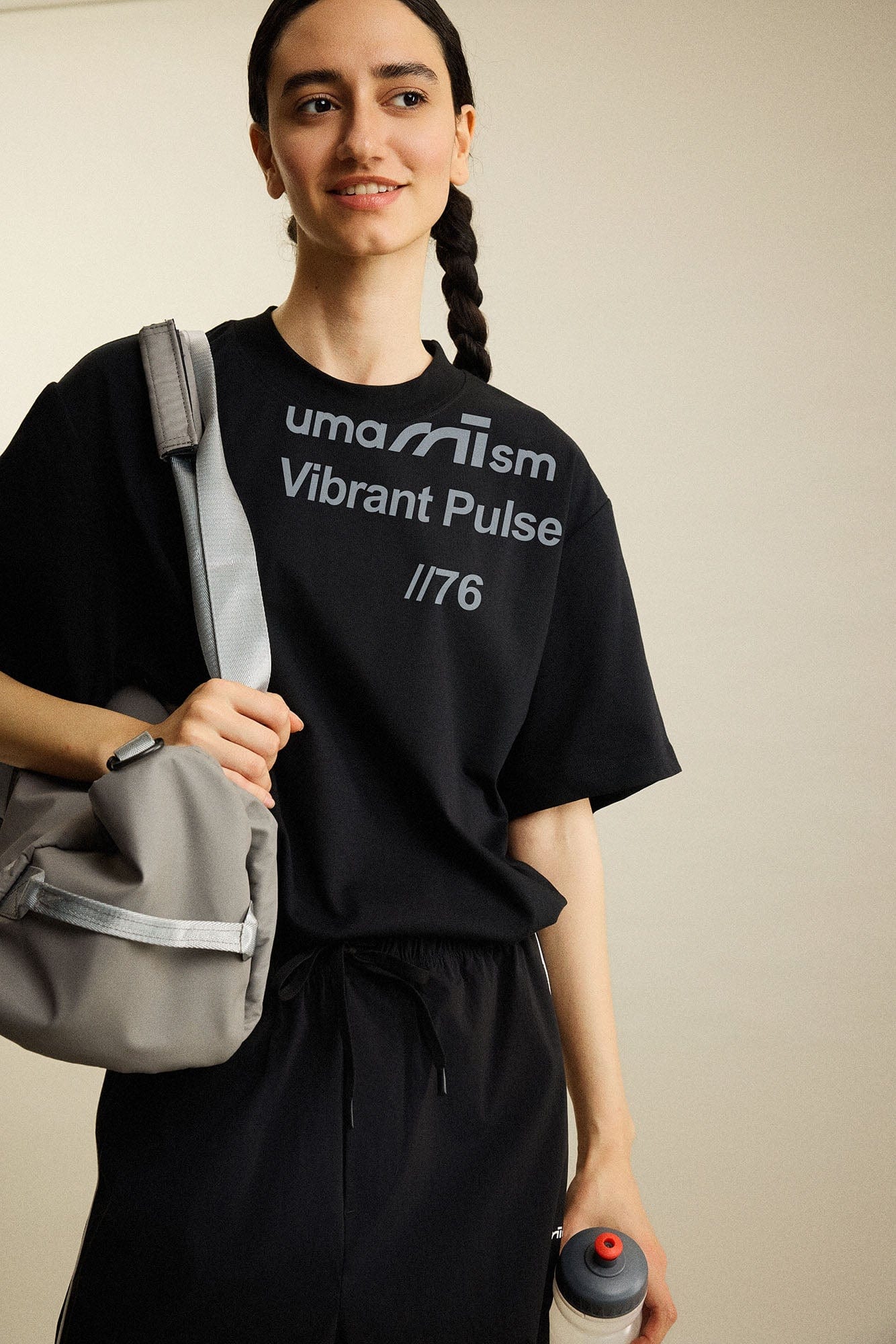 UMAMIISM Contrast Slogan Cooling T-Shirt-T Shirt-XS-Free Shipping Leatheretro