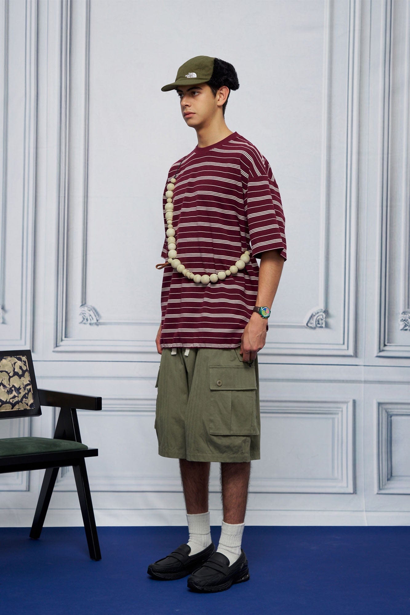 UNLIMITED MOTE Multi-Pocket Drawstring Cargo Shorts-Shorts-S-Green-Free Shipping Leatheretro