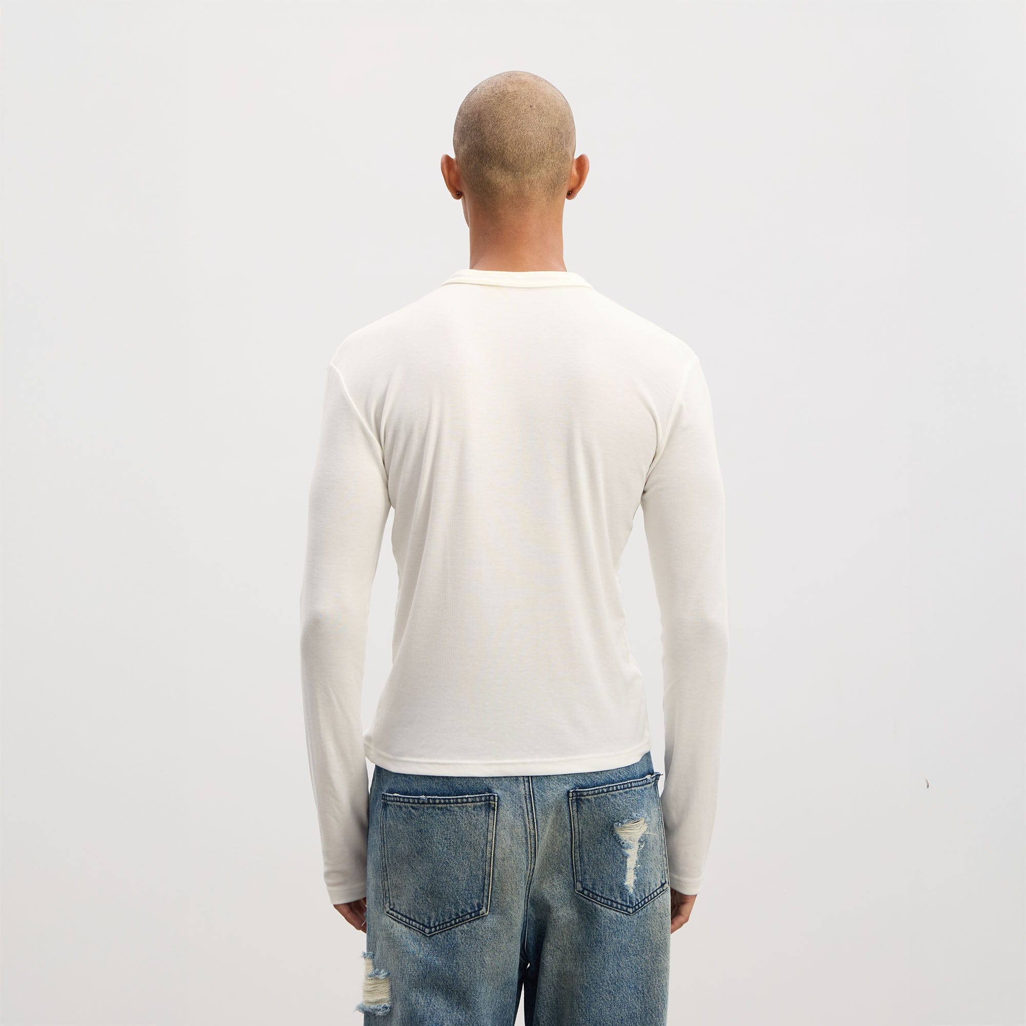 DND4DES Eye of Horus Henley Long-Sleeve Tee-L/S Tee-S-Free Shipping Leatheretro