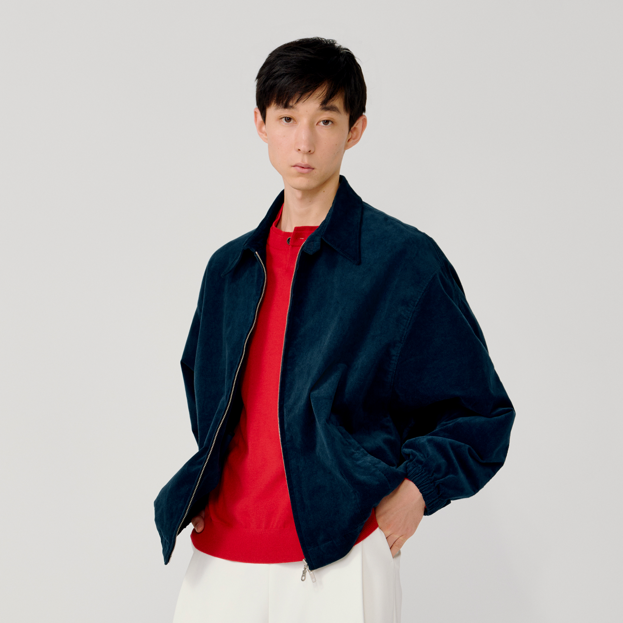 OPICLOTH Retro Washed Corduroy Jacket-Jacket-XS-Free Shipping Leatheretro