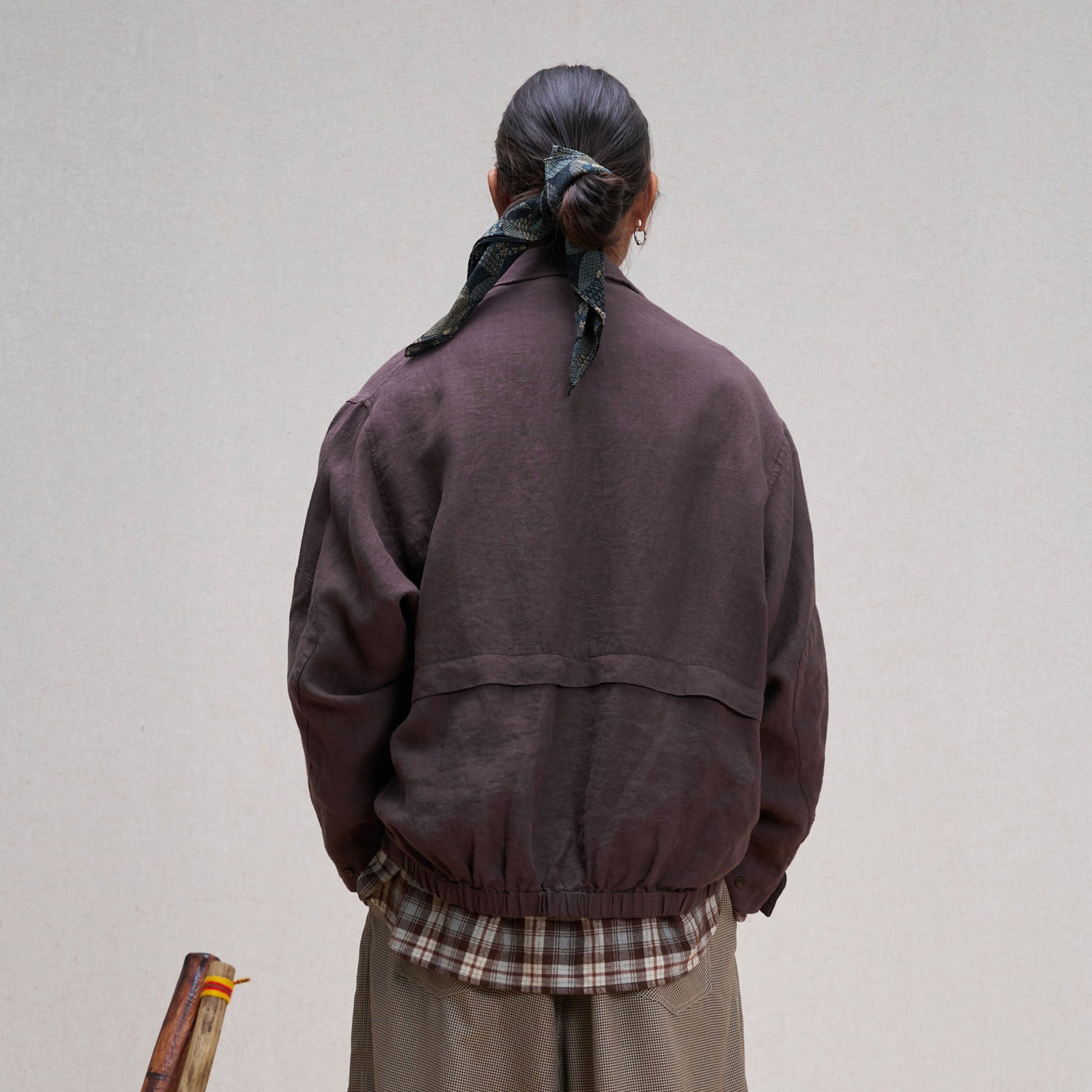 UNLIMITED MOTE Multi-Pocket Linen Shirt-Shirt-S-Purple-Free Shipping Leatheretro