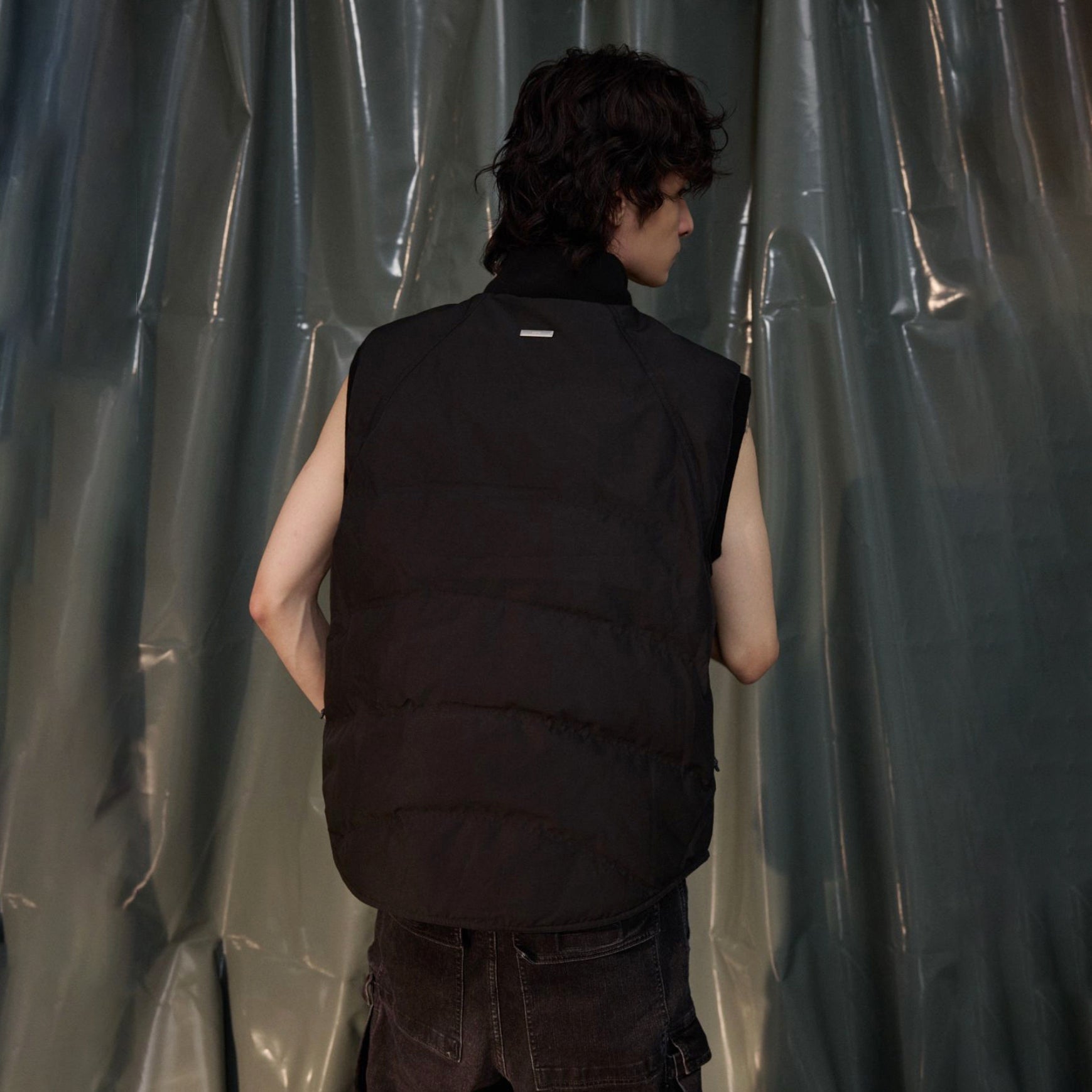 RECOVER ZONE Essential Windproof Down Vest-Vest-S-White-Free Shipping Leatheretro