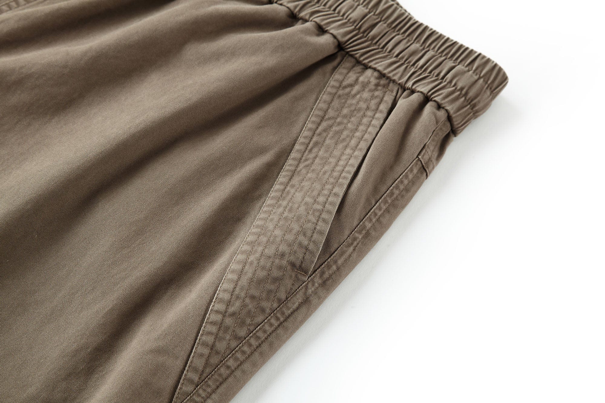 BONELESS Multi-Pocket Pleated Knee Drawstring Pants-Pants-S-Free Shipping Leatheretro